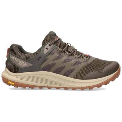 Zapatillas de la marca Merrell Nova 3 GTX para hombre en color verde.