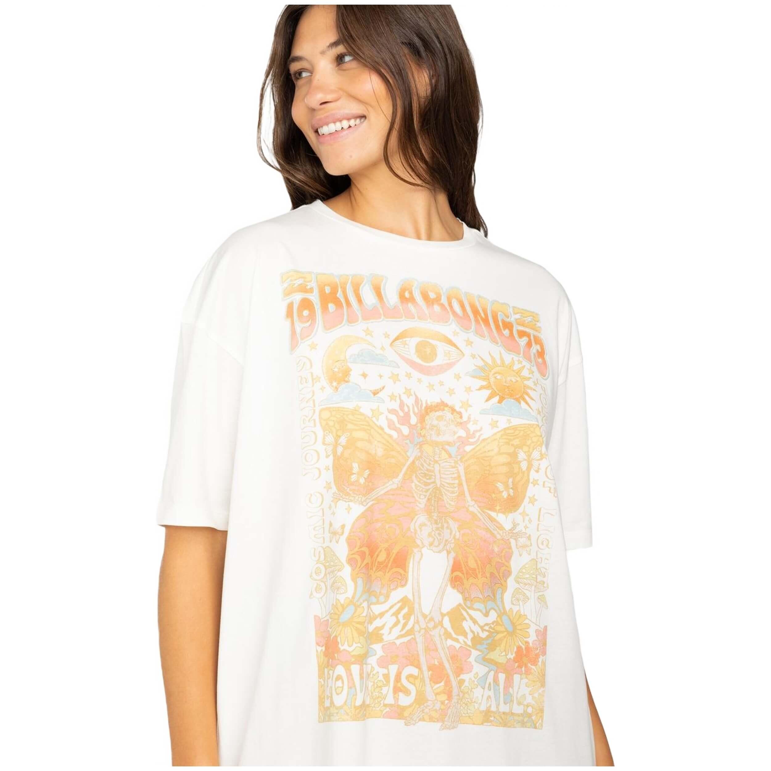 Maglia a maniche corte Billabong modello EBJZT00322-SCS per donne 5/5
