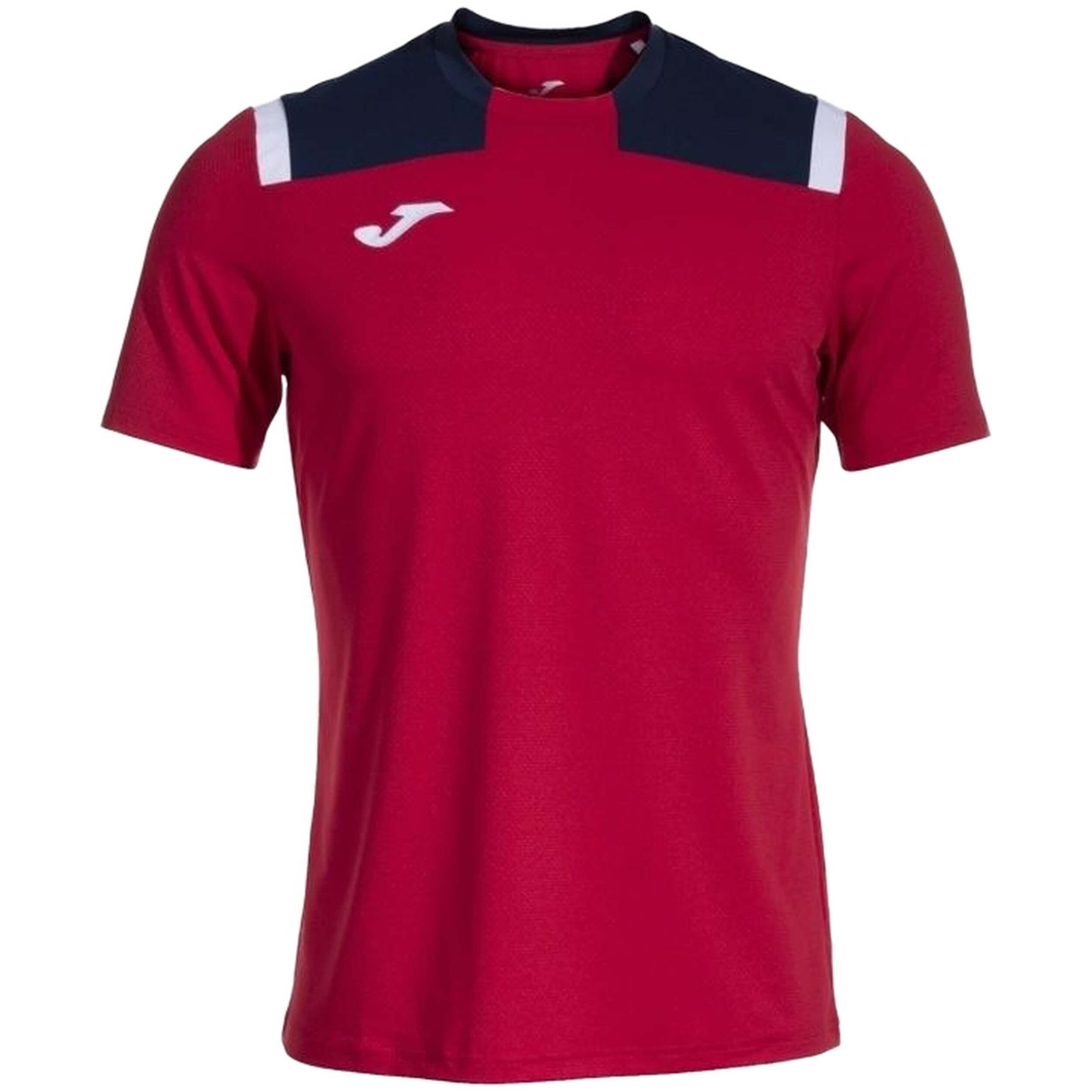 Camiseta Manga Corta Fútbol Niños Joma Toledo Rojo 4/4