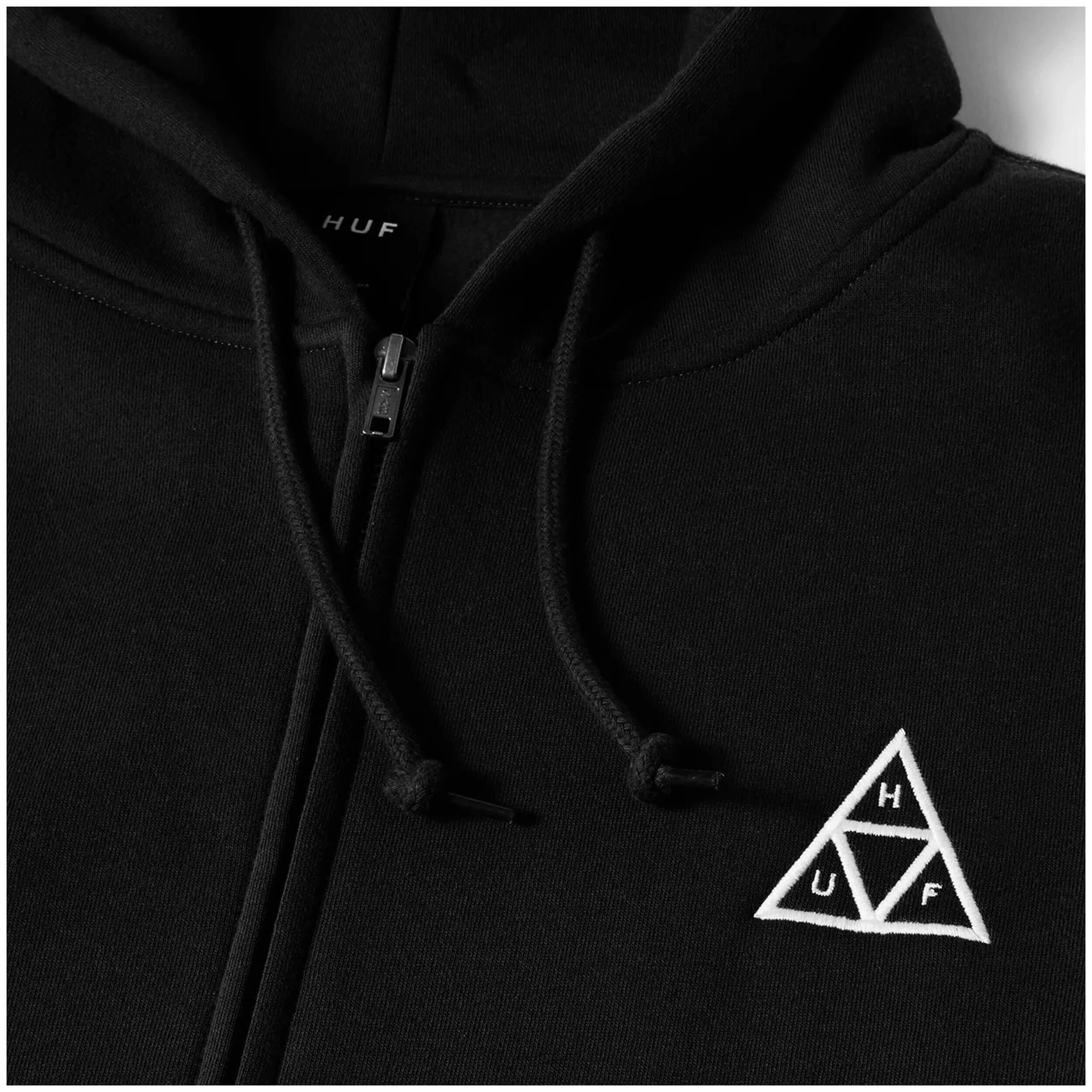 Sweat à capuche Huf modèle PF00697-BLACK pour homme 3/3