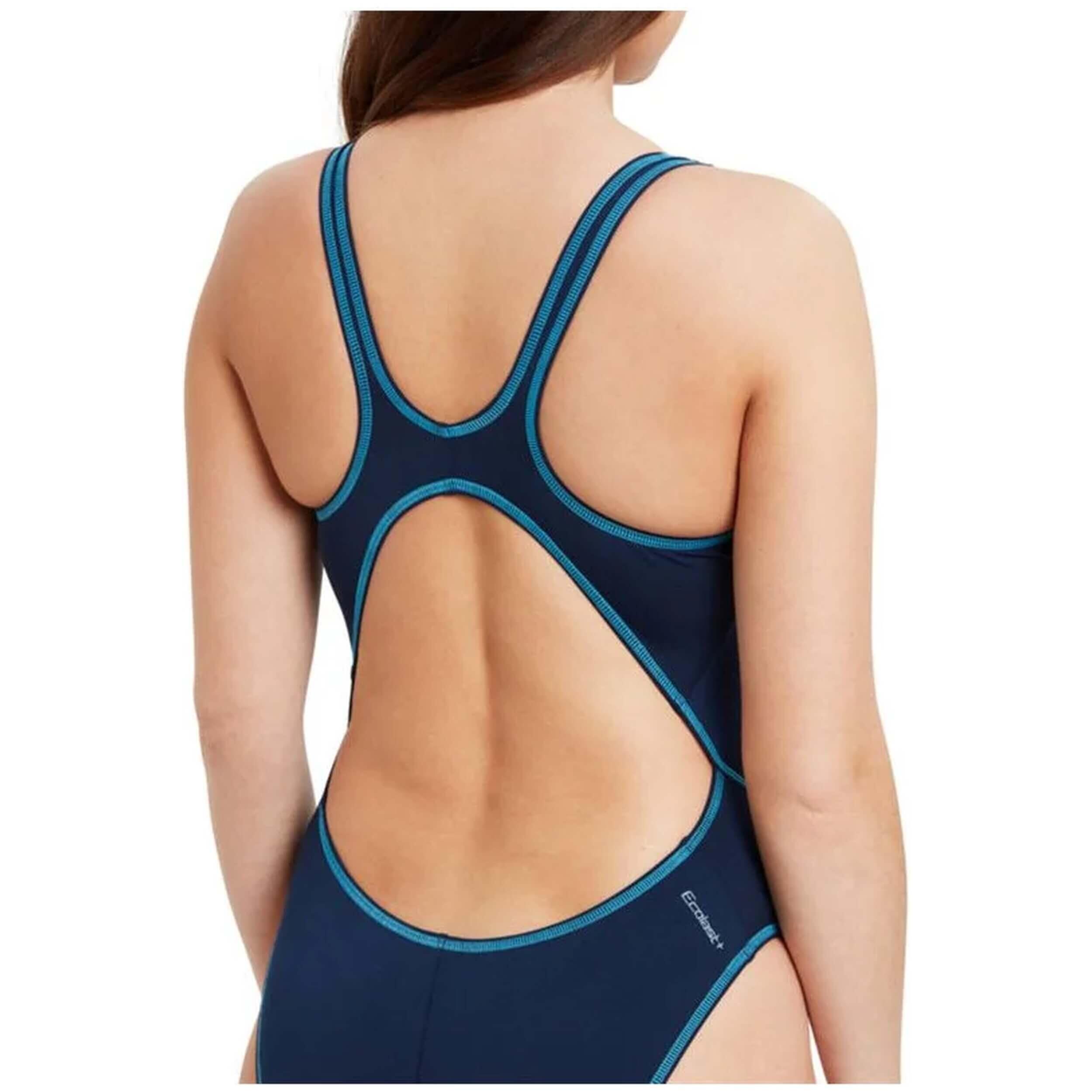 Costume da bagno Zoggs Wire Masterback - Blu navy - Taglia 36 4/5