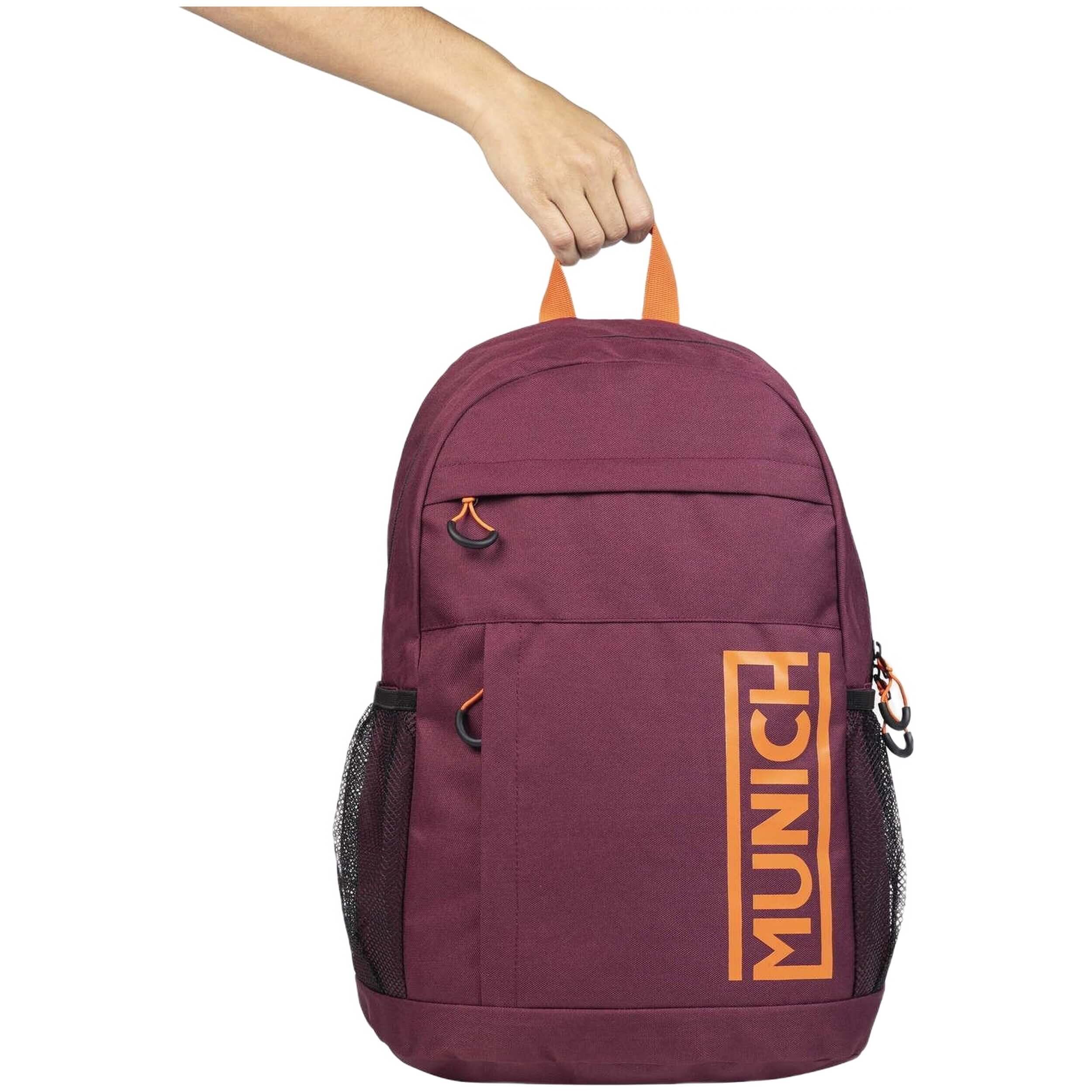 Mochila Niño Munich Backpack Burdeos 5/5