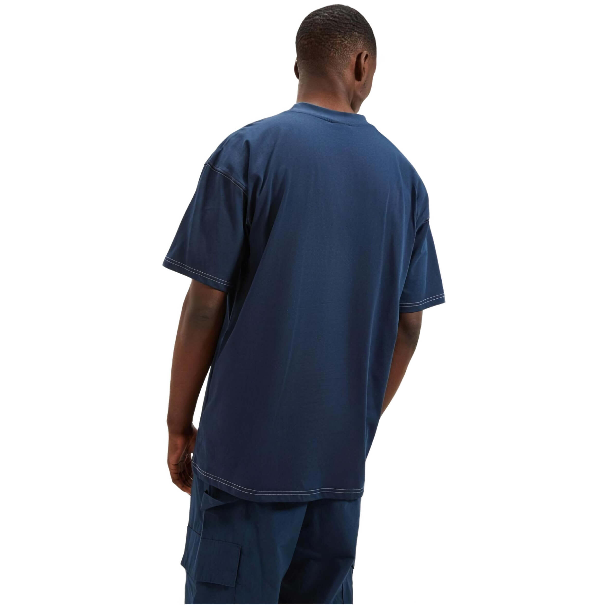 T-shirt Ellesse modèle SHU19655-BLUE pour homme 3/4