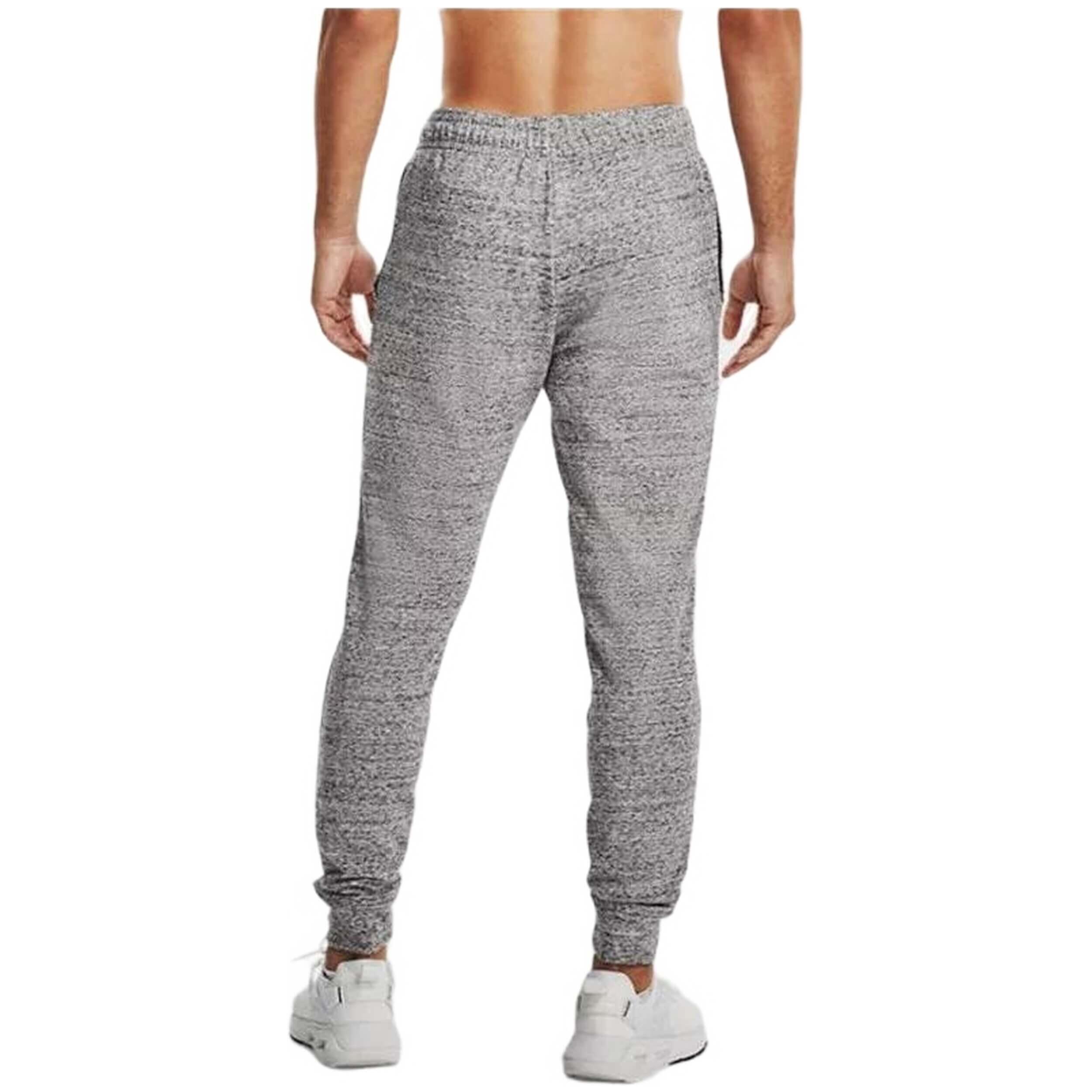 Pantaloni lunghi Under armour RIVAL TERRY per uomini 4/7