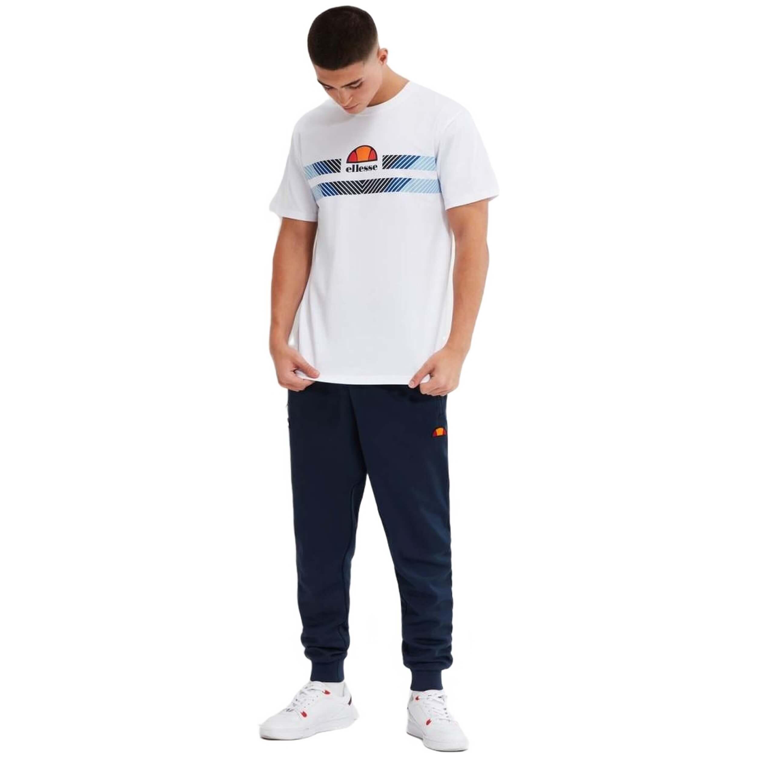 Maglia a maniche corte Ellesse modello SHR20275-WHITE per uomini 2/5