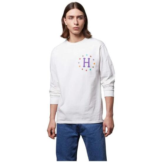 T-shirt à manches longues Huf Puff Galaxies pour homme