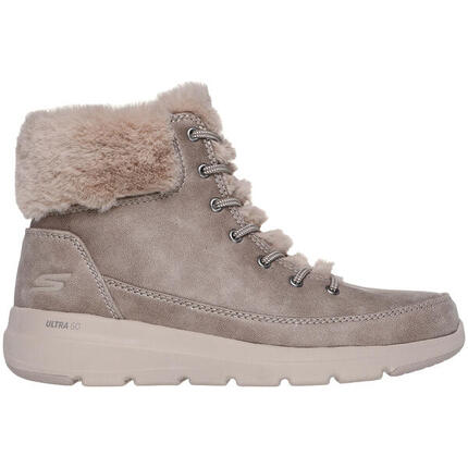 Botas de la marca Skechers On-the-GO Glacial Ultra para mujer en color beige.