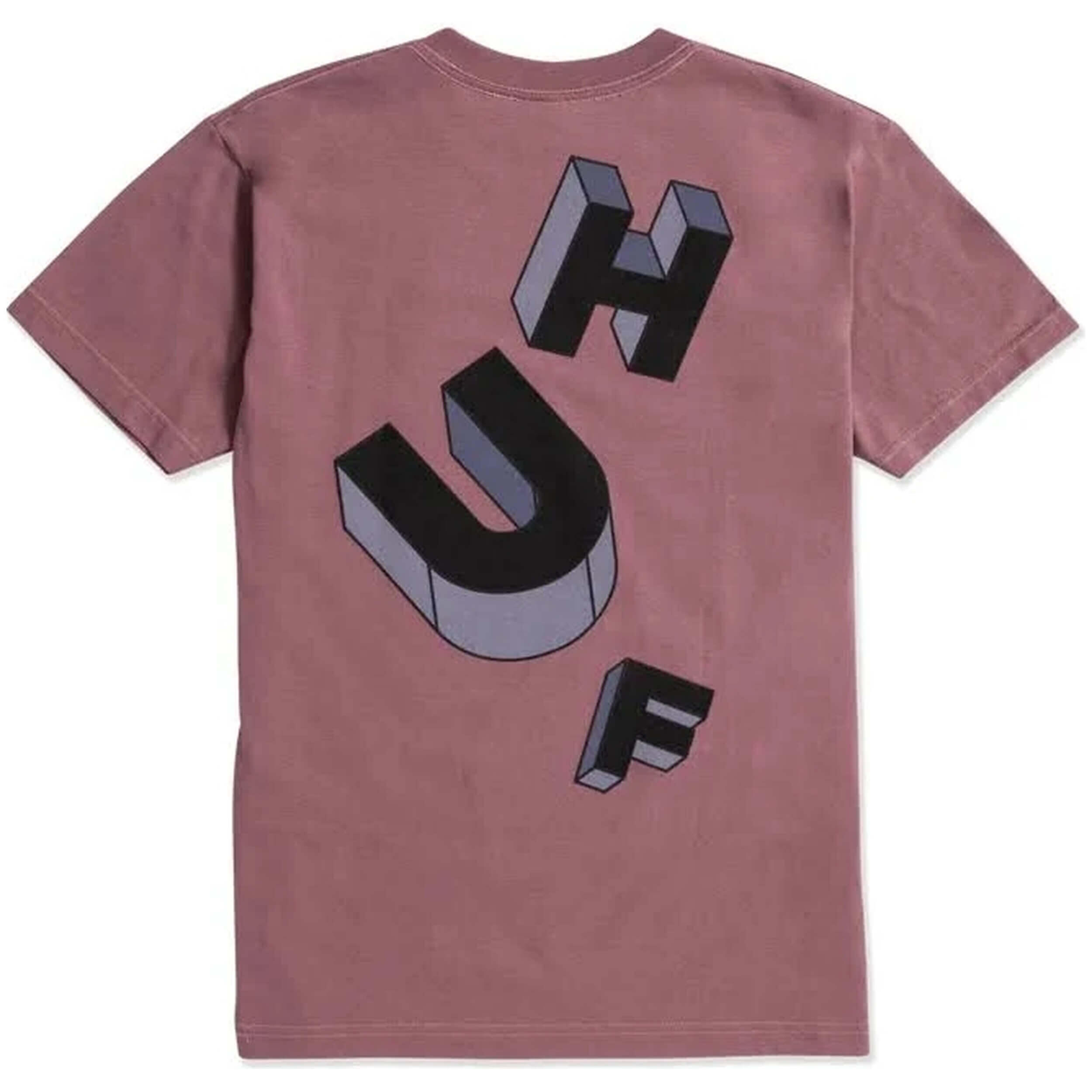 T-shirt Huf modèle TS01949-MAUVE-RED pour homme 2/2