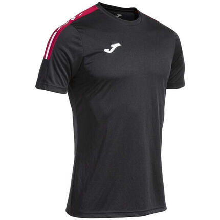 Maillot Manches Courtes Football Homme Joma Olimpiada Gris Melange