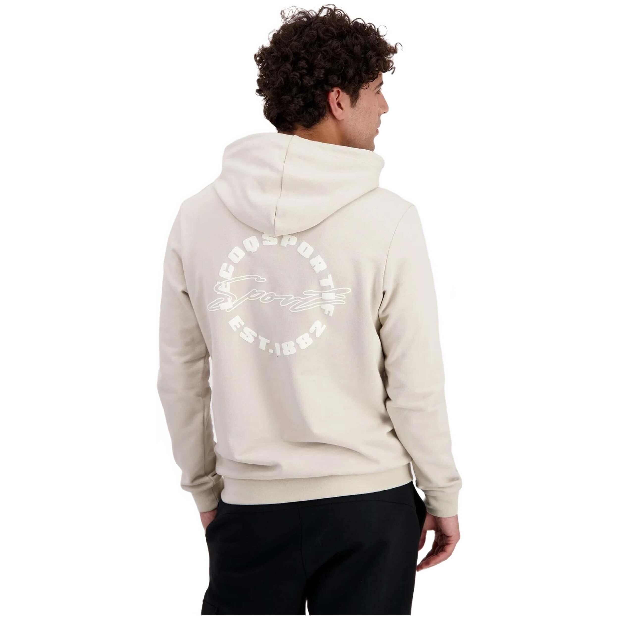 Sweat Beige Homme Le Coq Sportif Contemporain N°1 Peyote 4/5