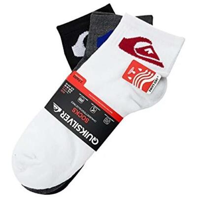Calcetines Quiksilver Pack 3 pares para unisex