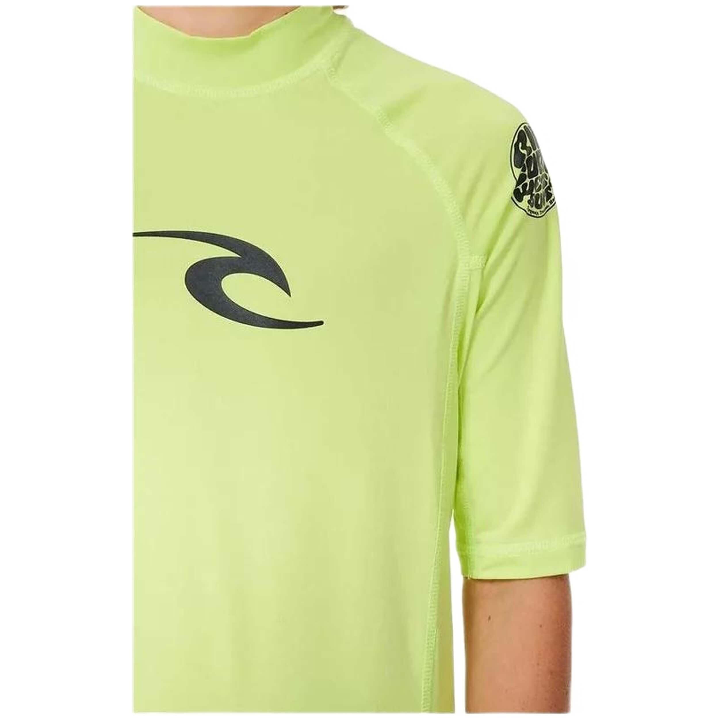 Camiseta de manga corta Rip curl Brand Wave Upf -Boy para niños unisex 5/5