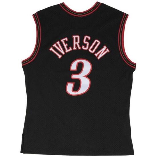 Maglia da basket Mitchell & ness modello SMJYGS18201-P76BLCK00AIV per uomini