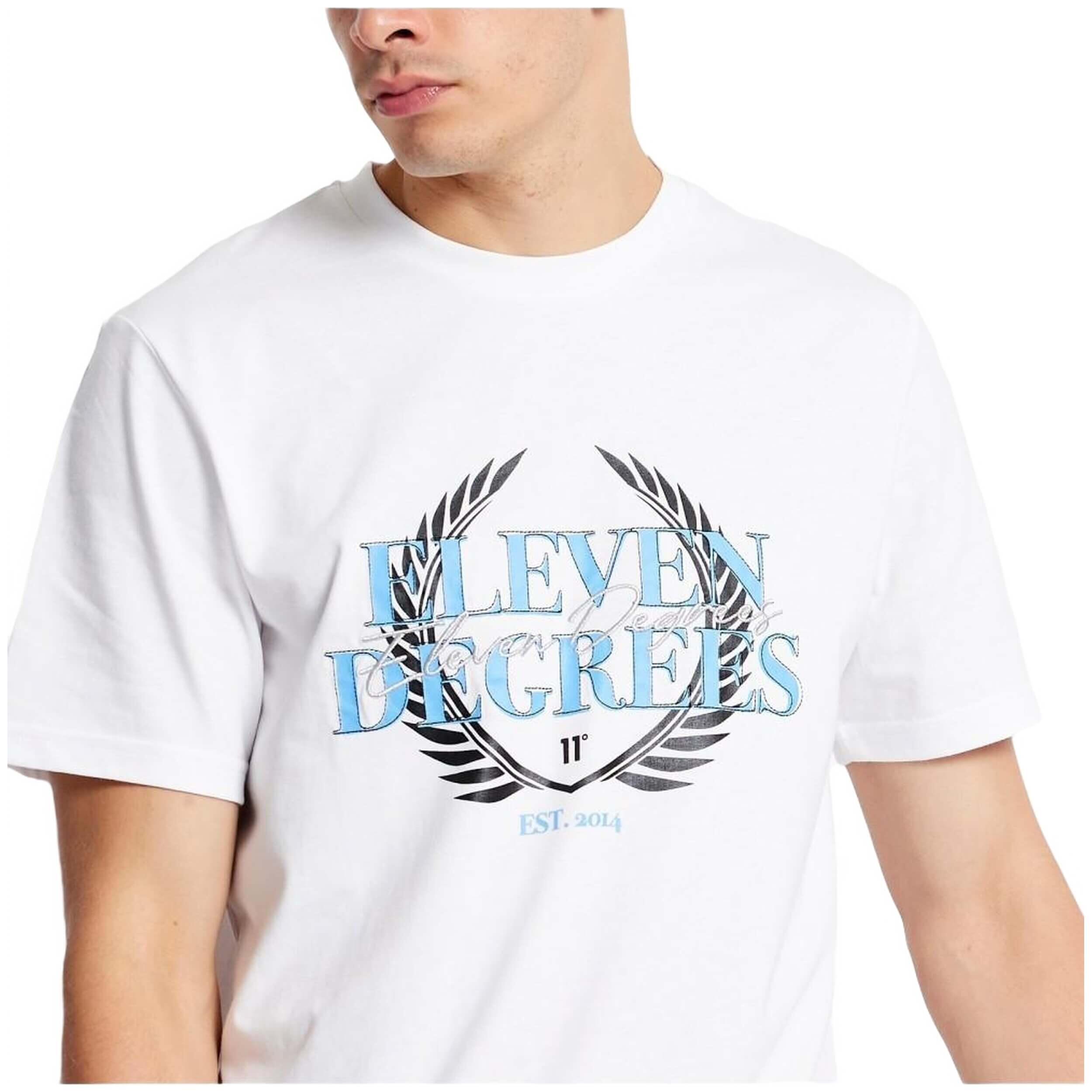 T-shirt 11 degrees modèle 11D3715-002 pour homme 2/4