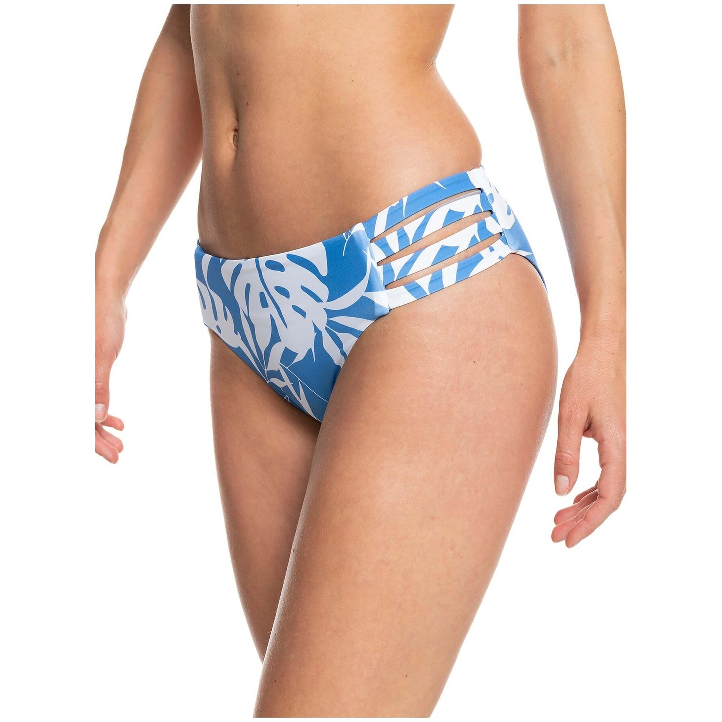 Roxy - Bas De Bikini Roxy Love The Rocker Pour Femmes - Maillot De Bain 2 Pièces - Bleu - 44 L - Decathlon