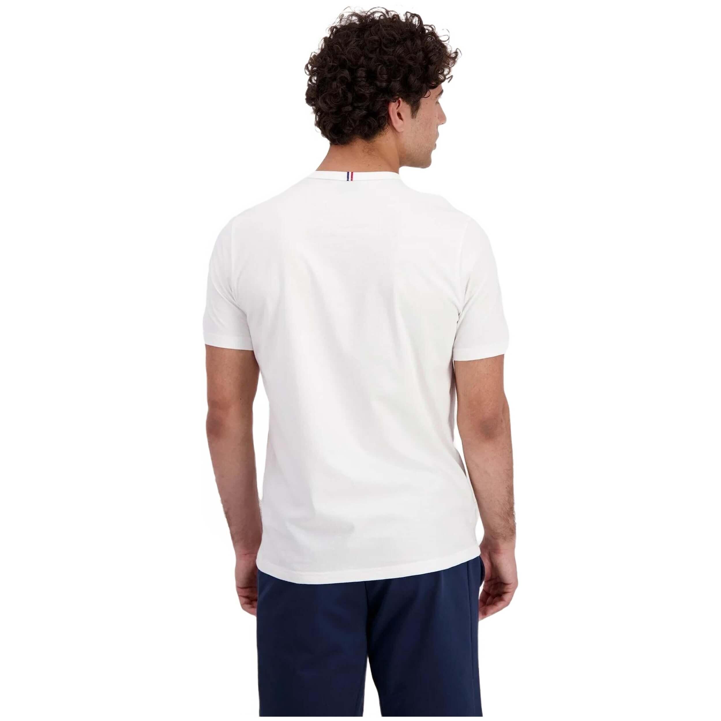 T-shirt met korte mouwen Le coq sportif model 2422106-NEWOPTICALWHIT voor mannen 4/5