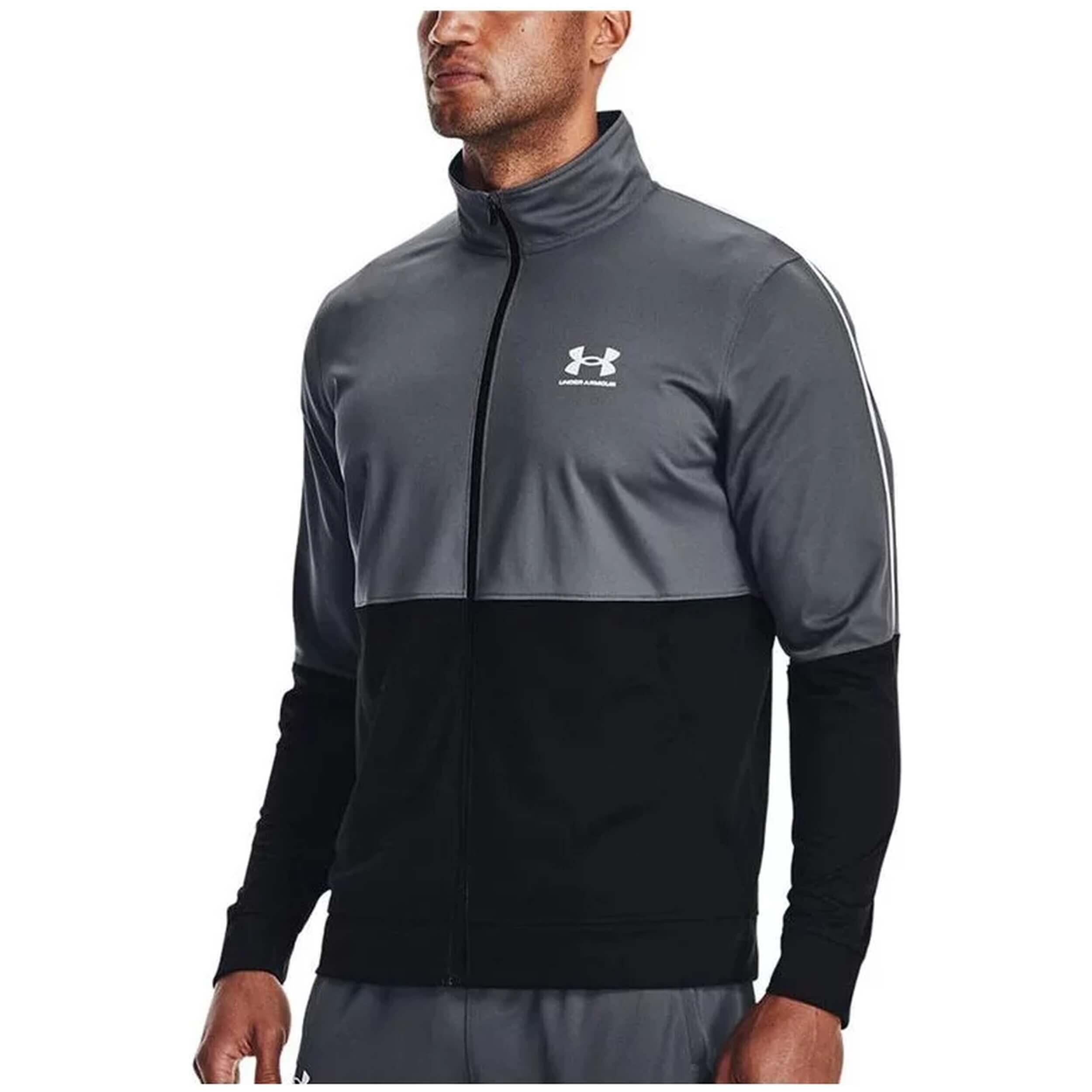 UA PIQUE TRACK JACKET 3/5