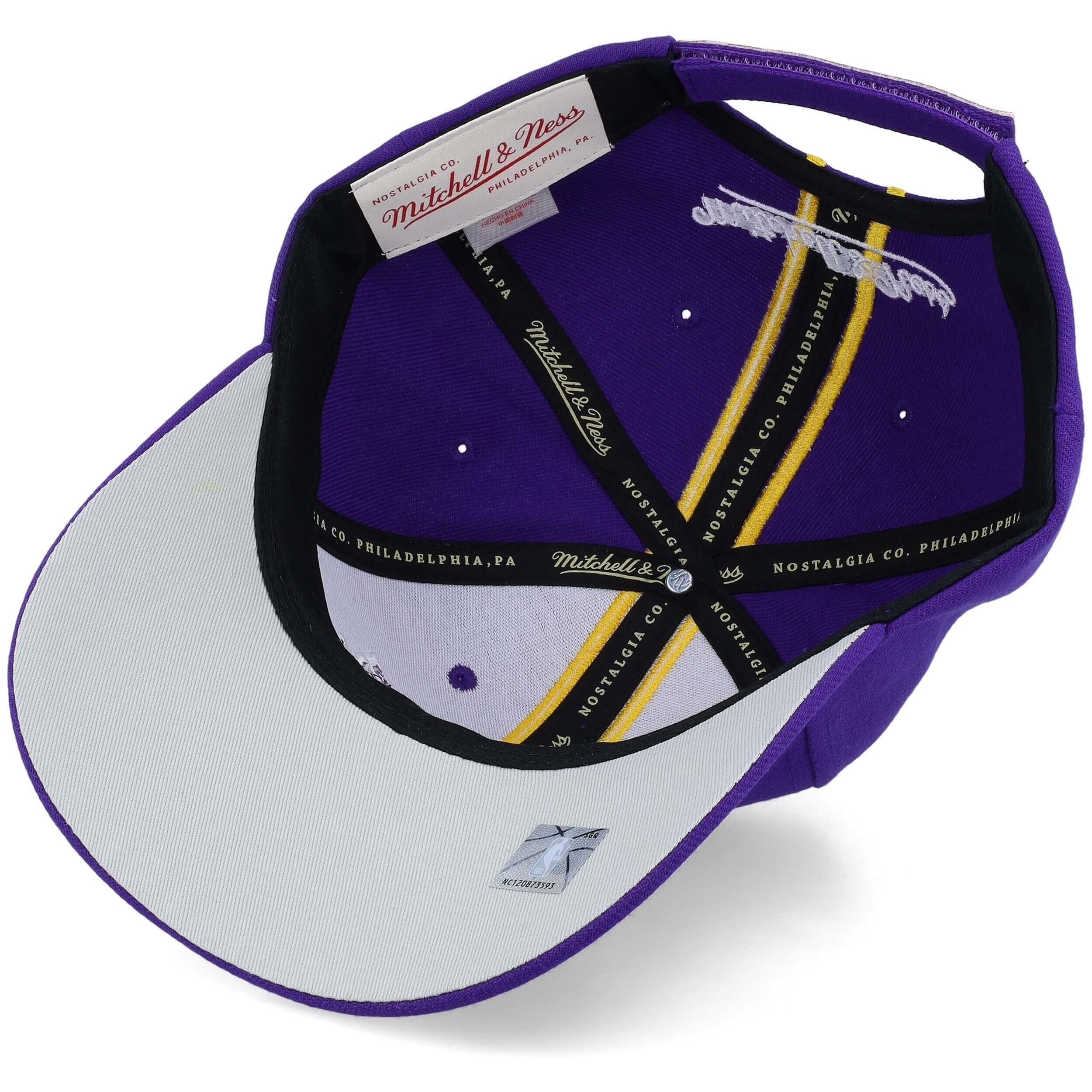 Casquette Mitchell & ness modèle HHSV5768-LALYYPPPPURP pour homme 5/5
