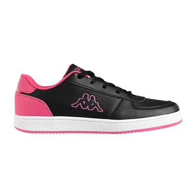 Sneakers KAPPA Malone Stringate Bianche e Nere per Ragazzo