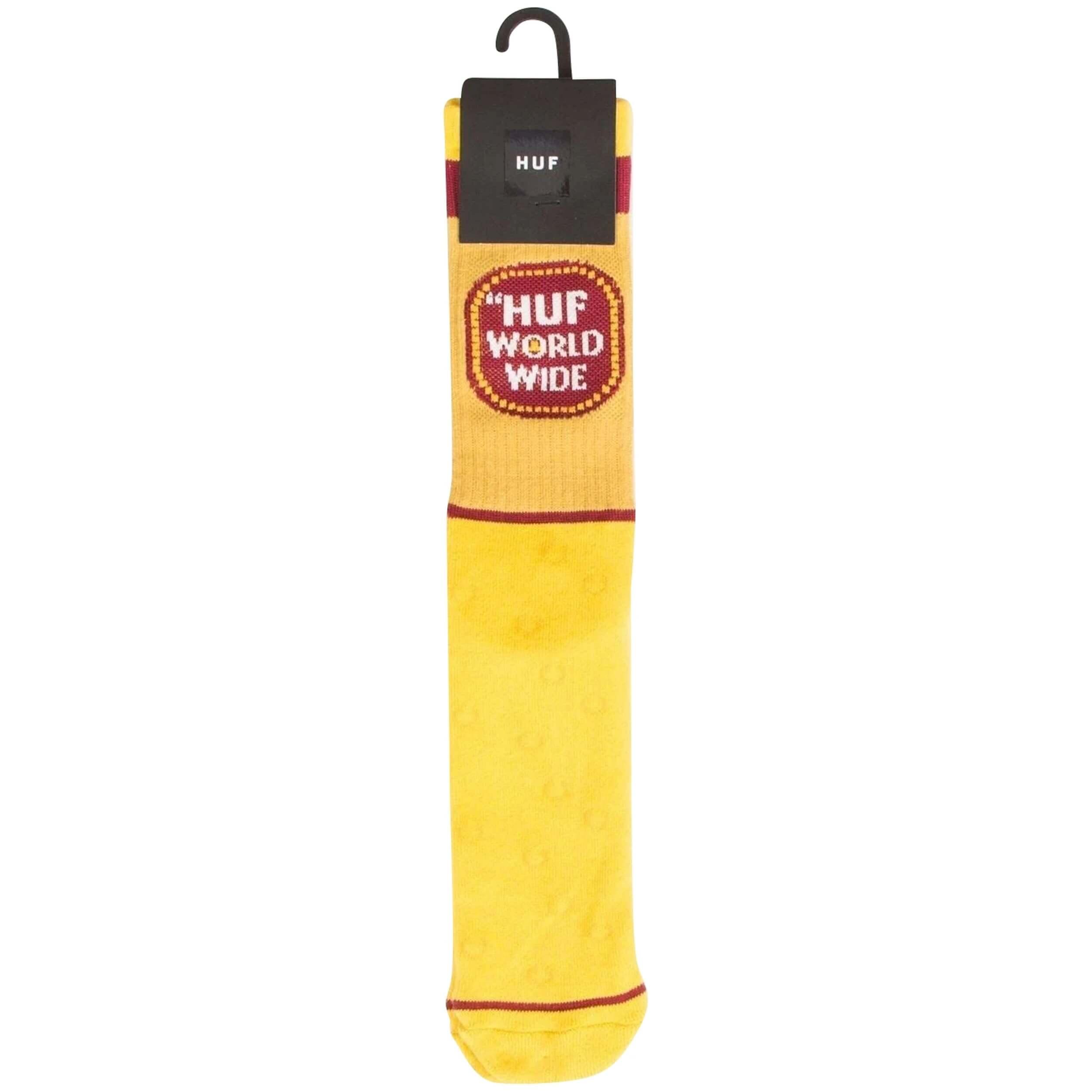 Chaussettes Huf modèle SK00551-YLLOW pour unisexe 2/5