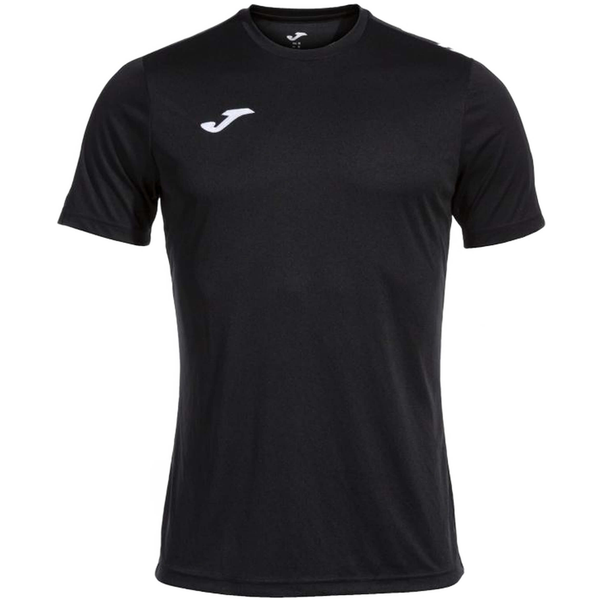 Maillot Manches Courtes Football Homme Joma Olimpiada Noir 4/5