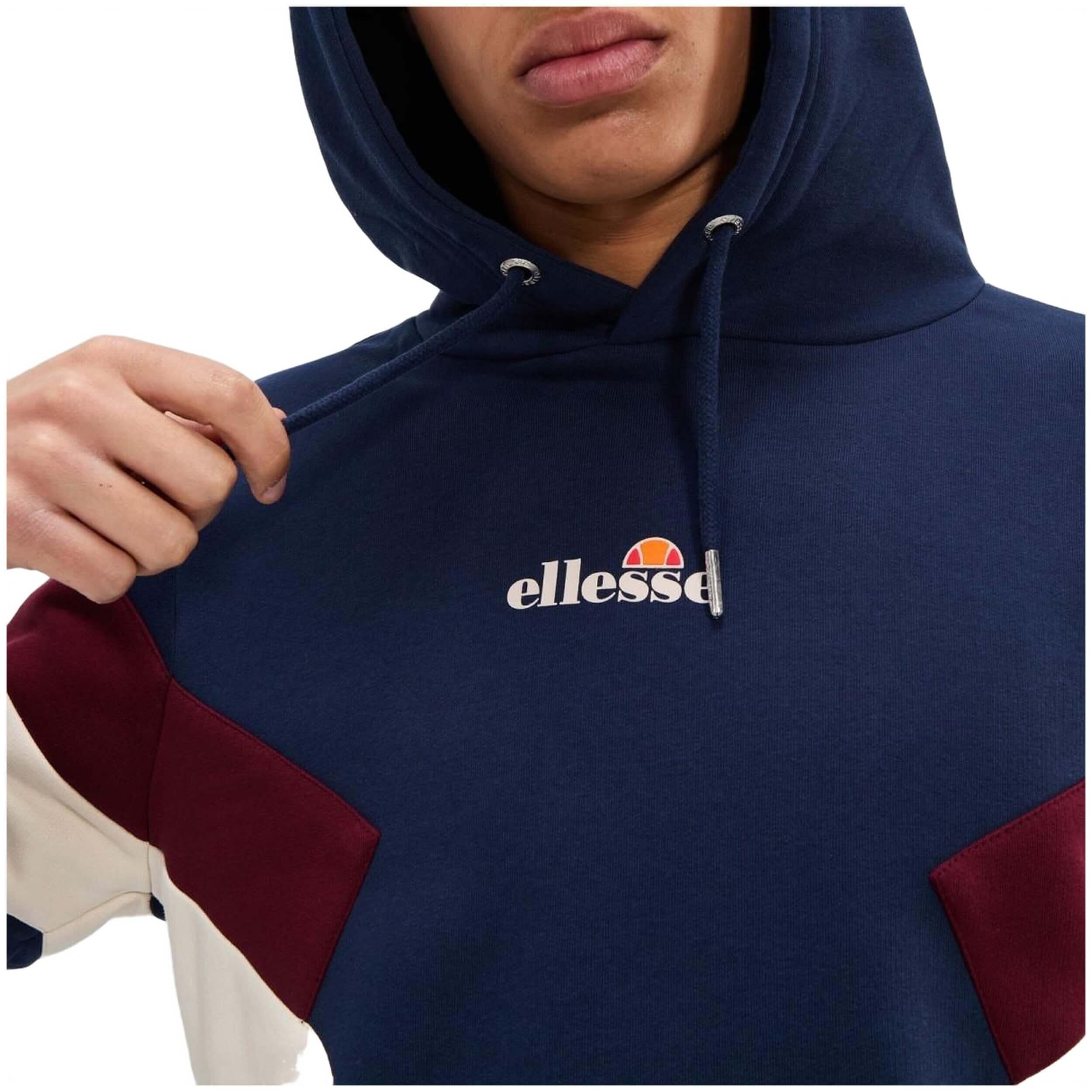 Felpa con cappuccio in pile per uomo Ellesse sallas ELLESSE