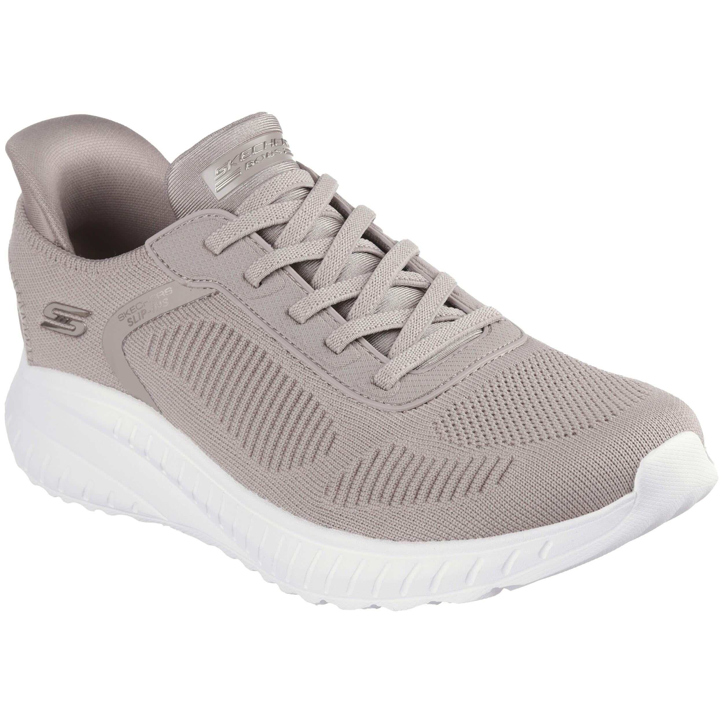 Sapatilhas Skechers Mulher Bobs Squad Chaos Taupe 5/7