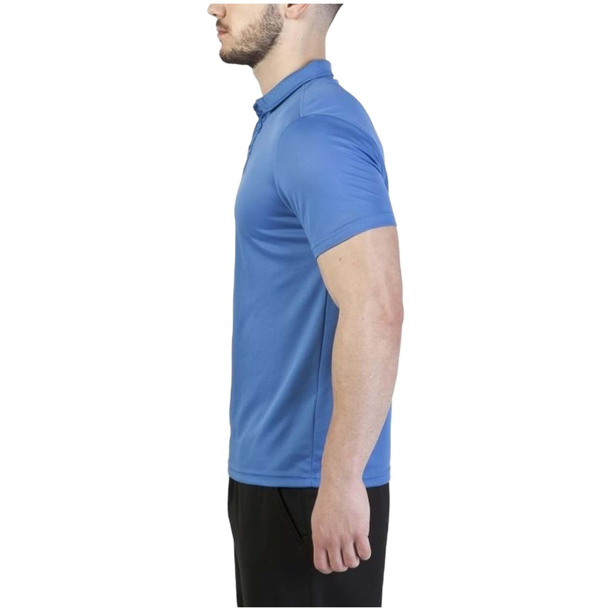 Polo Manches Courtes Golf Enfants Joma Hobby Bleu Roi 3/4