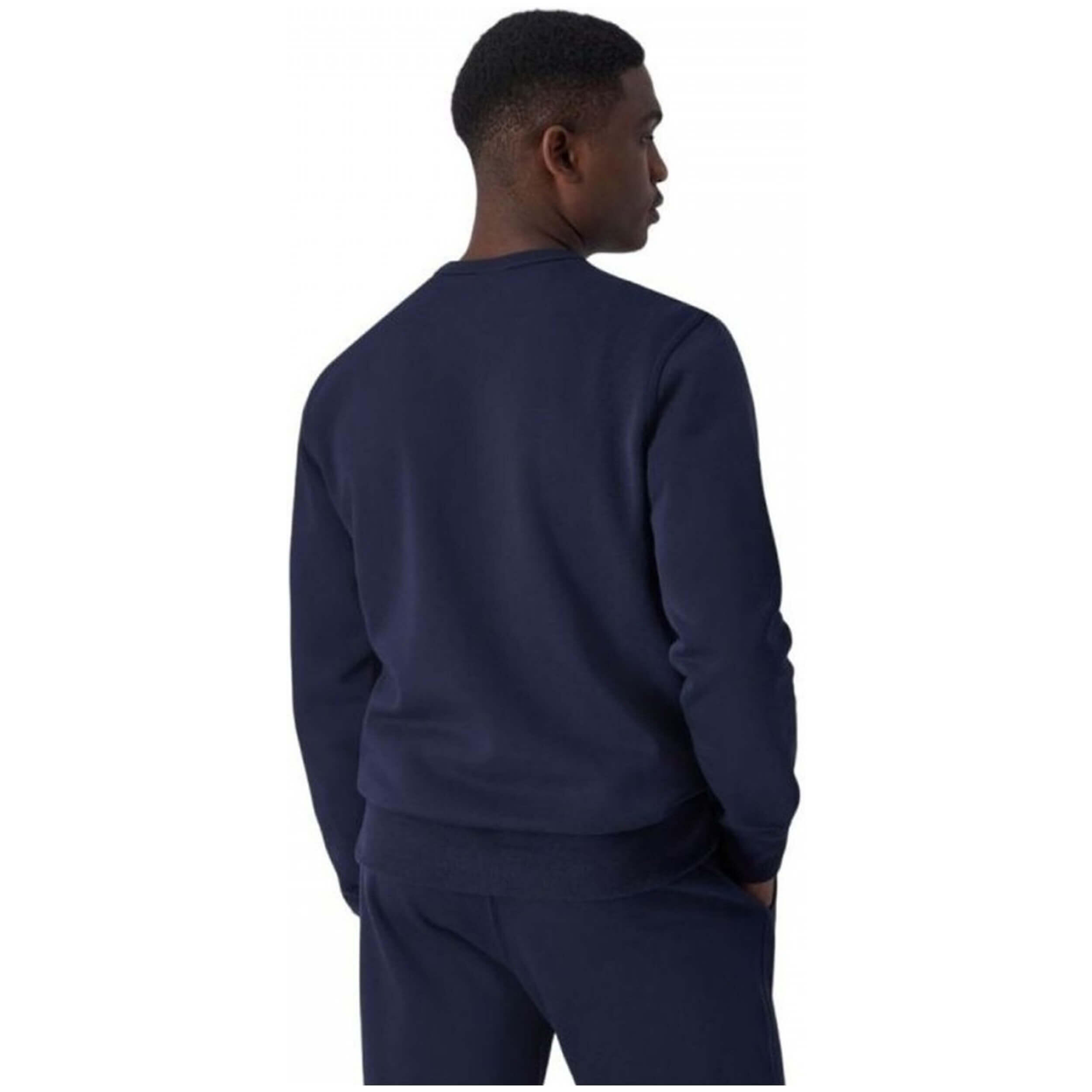 Sweatshirts polaires pour hommes Champion Crewneck en bleu marine 2/2