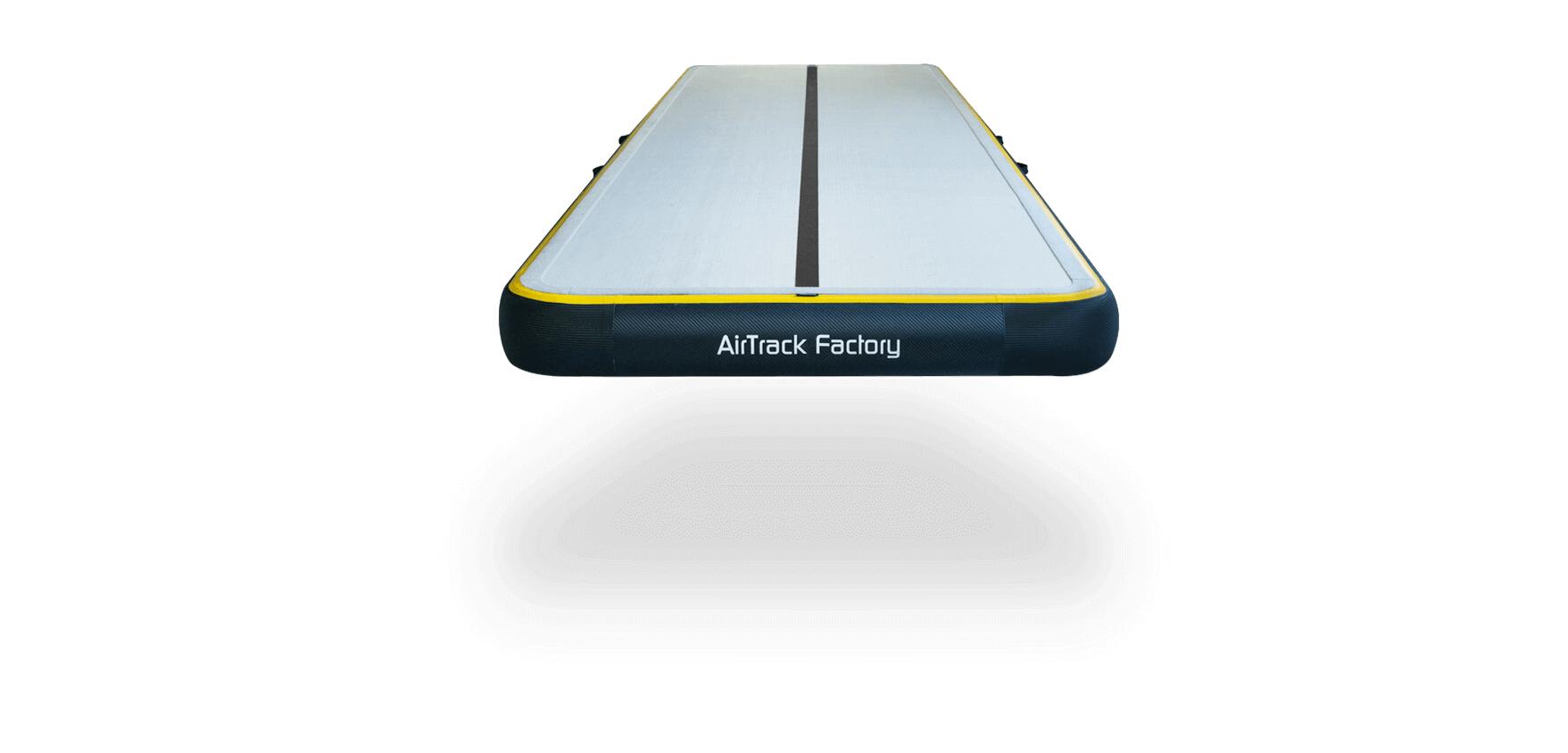 Tapis de gymnastique gonflable AirTrack 500 x 140 x 20 cm noir 4/5