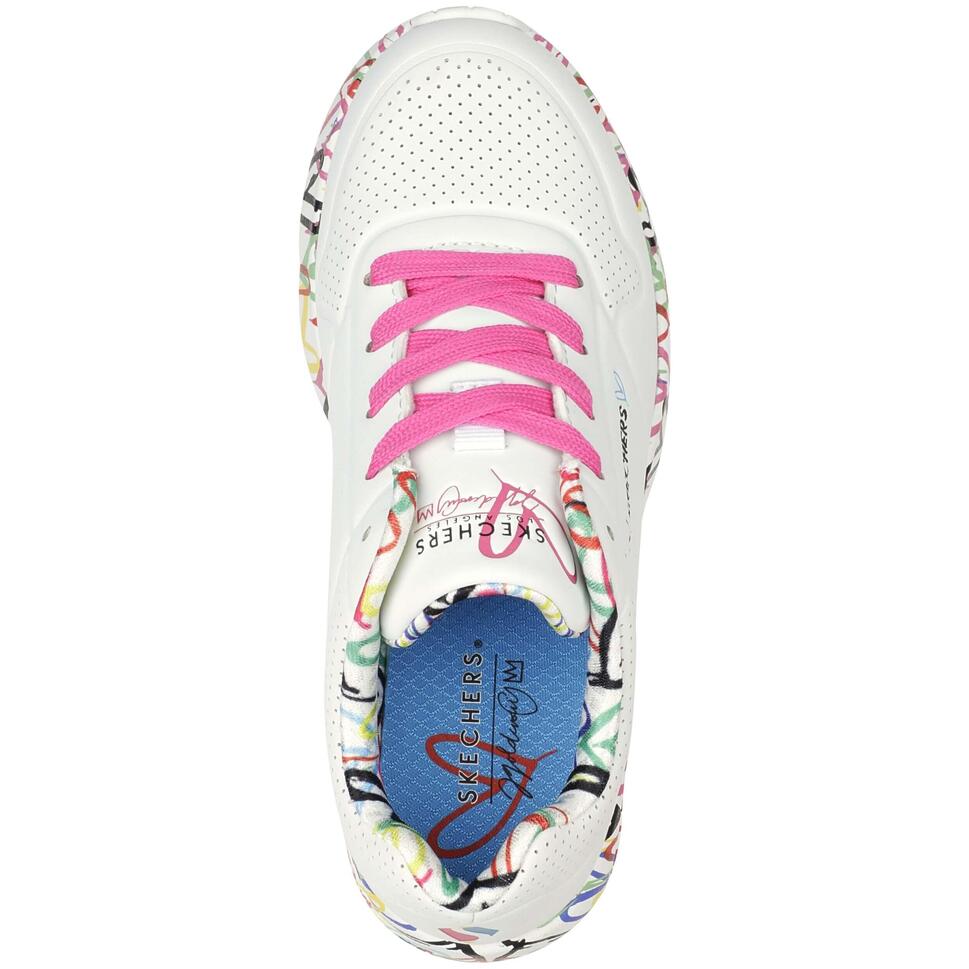 Buty na co dzień młodzieżowe SKECHERS UNO LITE eko skóra