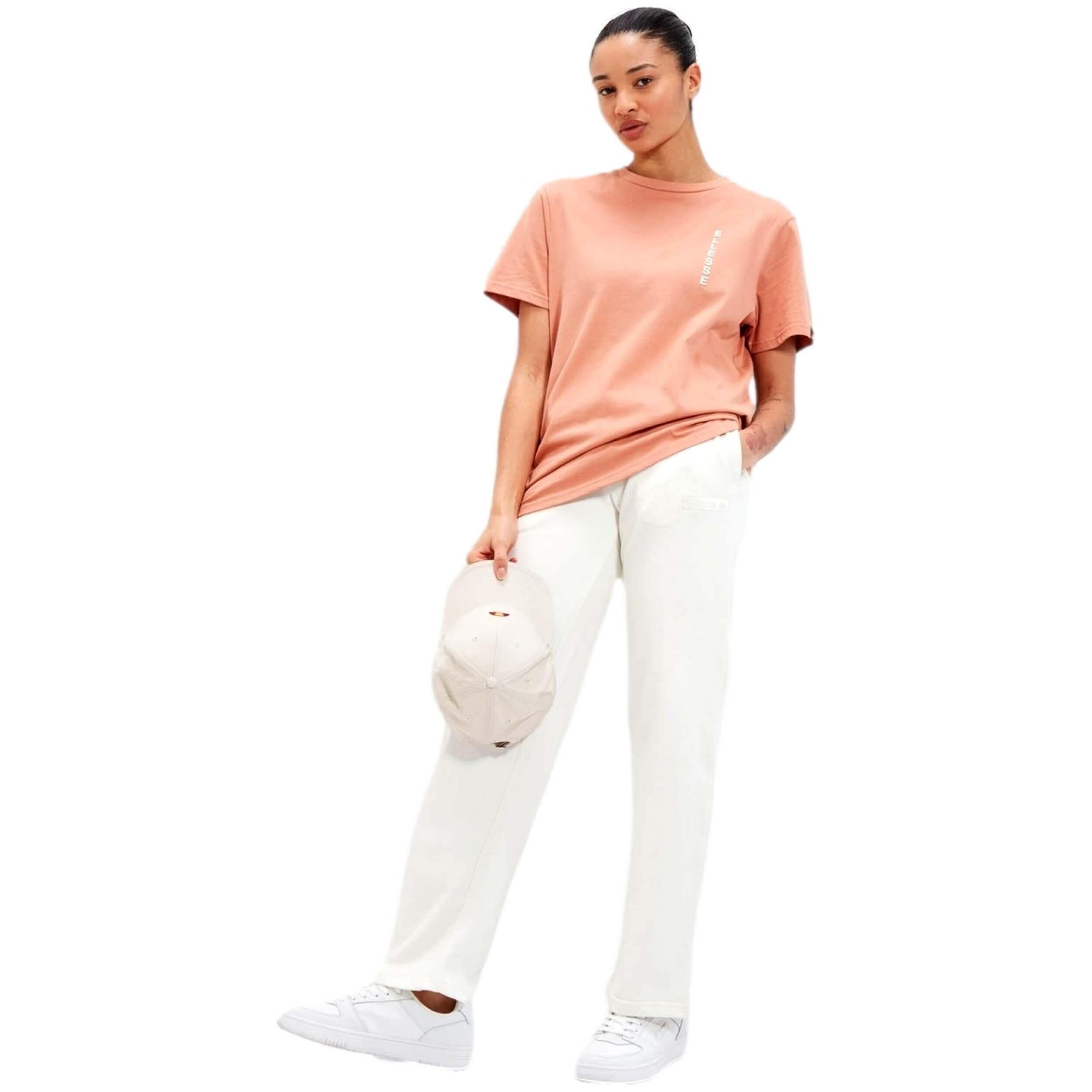 Ellesse - T-shirt Ellesse Coalio Pour Femmes - T-shirt Manches Courtes - Beige - Decathlon