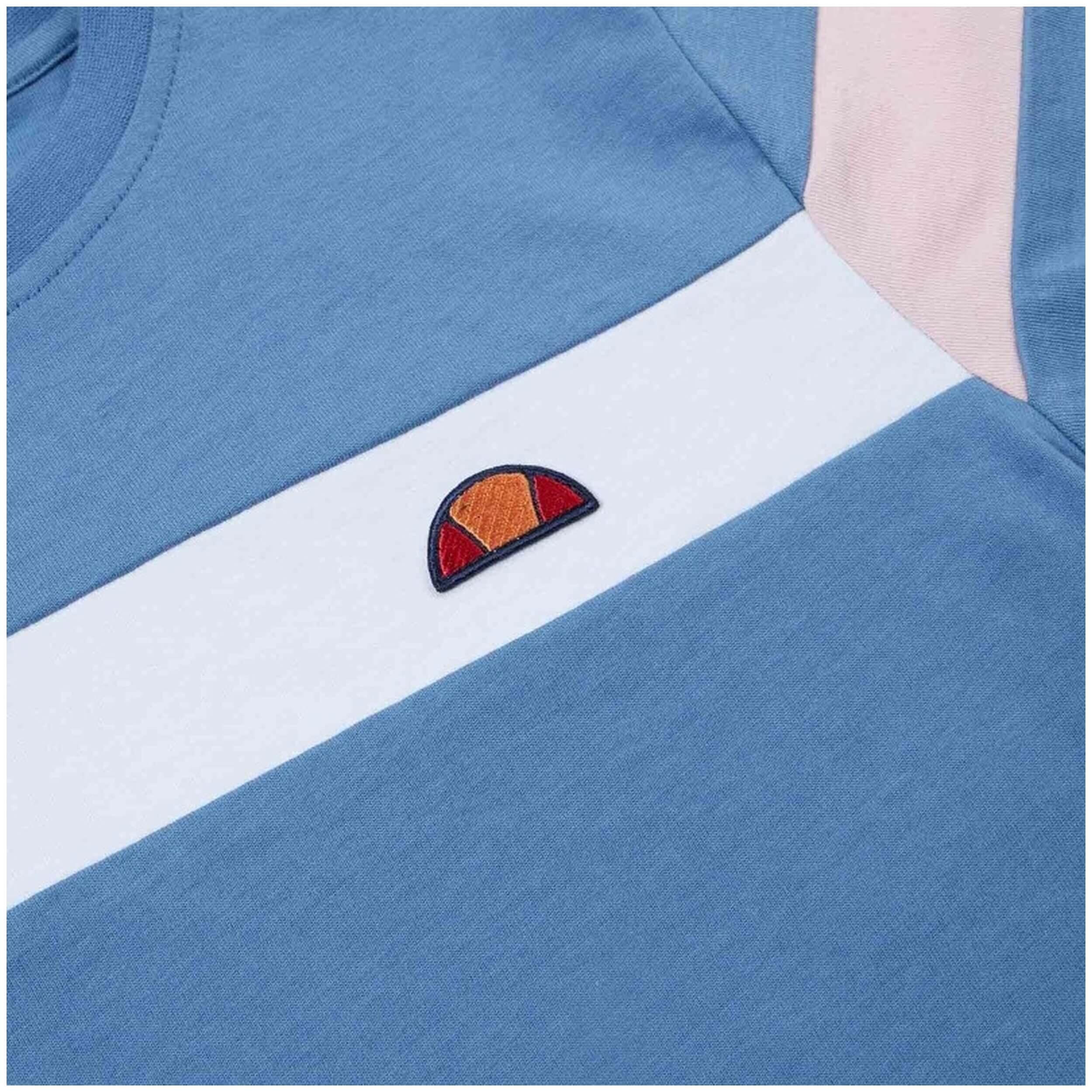 T-shirt Ellesse modelo S3W20287-AZUL para crianças unissex 3/4