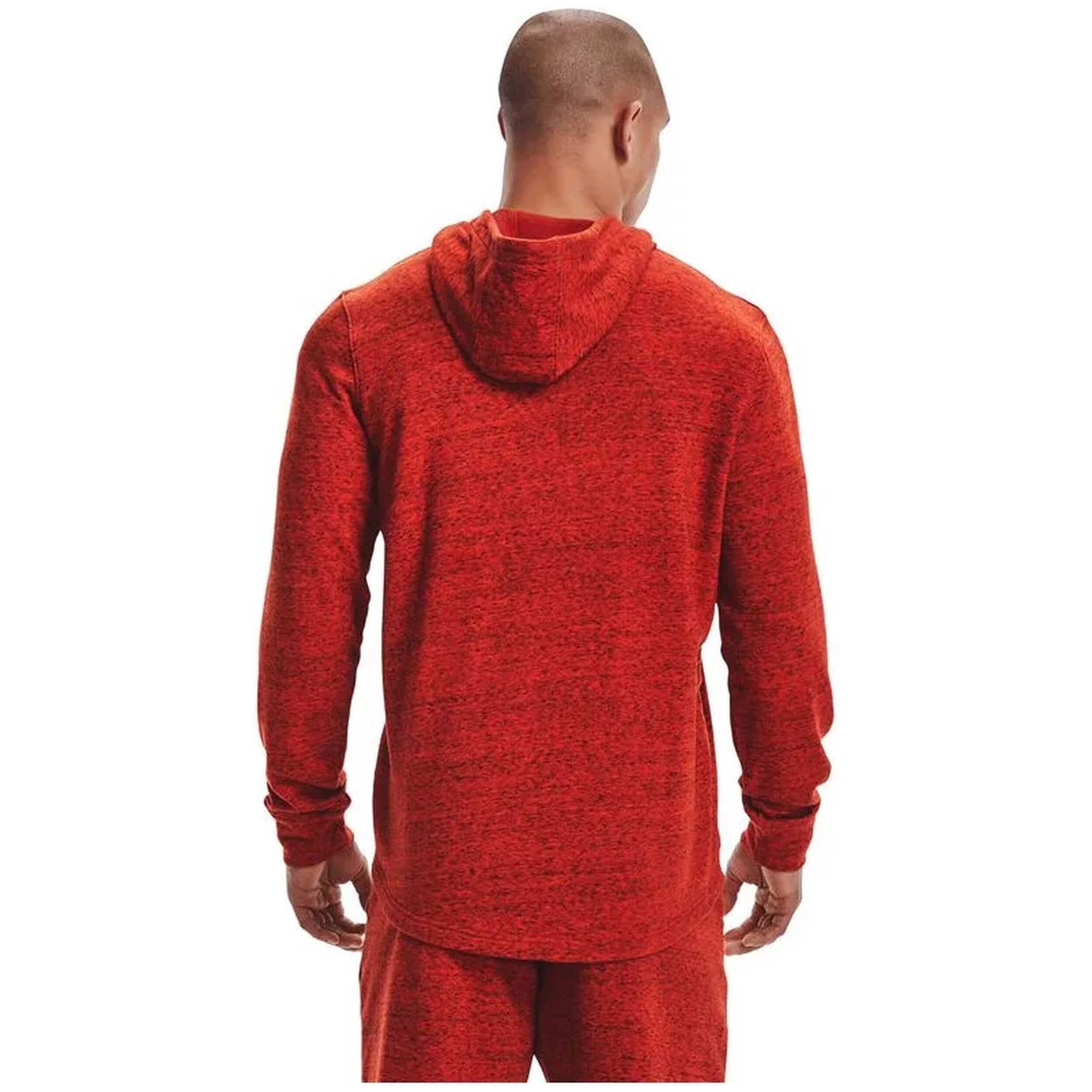 Sweat à capuche Under armour RIVAL TERRY BIG LOGO pour homme 4/5