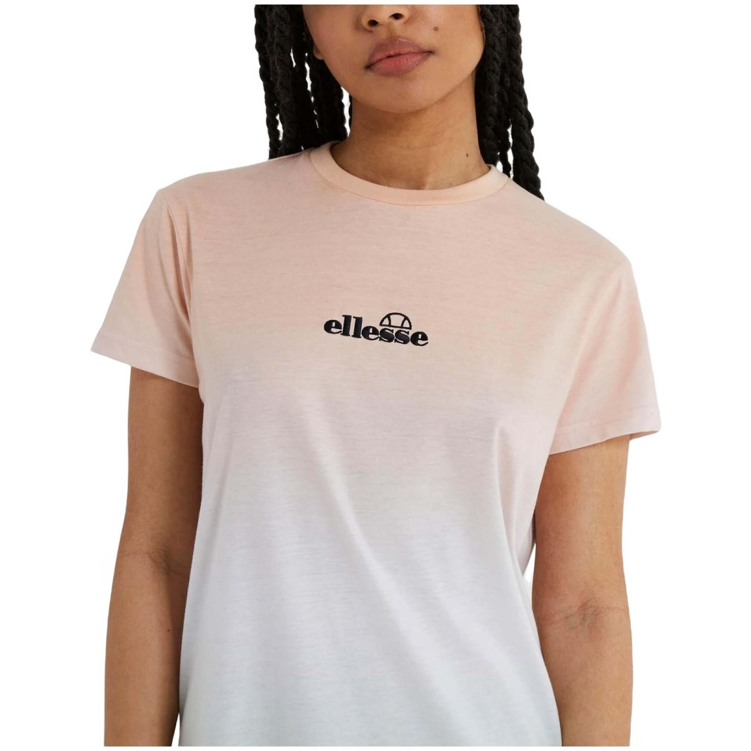 Ellesse T-shirt Malbory Homme Noir avec Logo Poitrine Gauche
