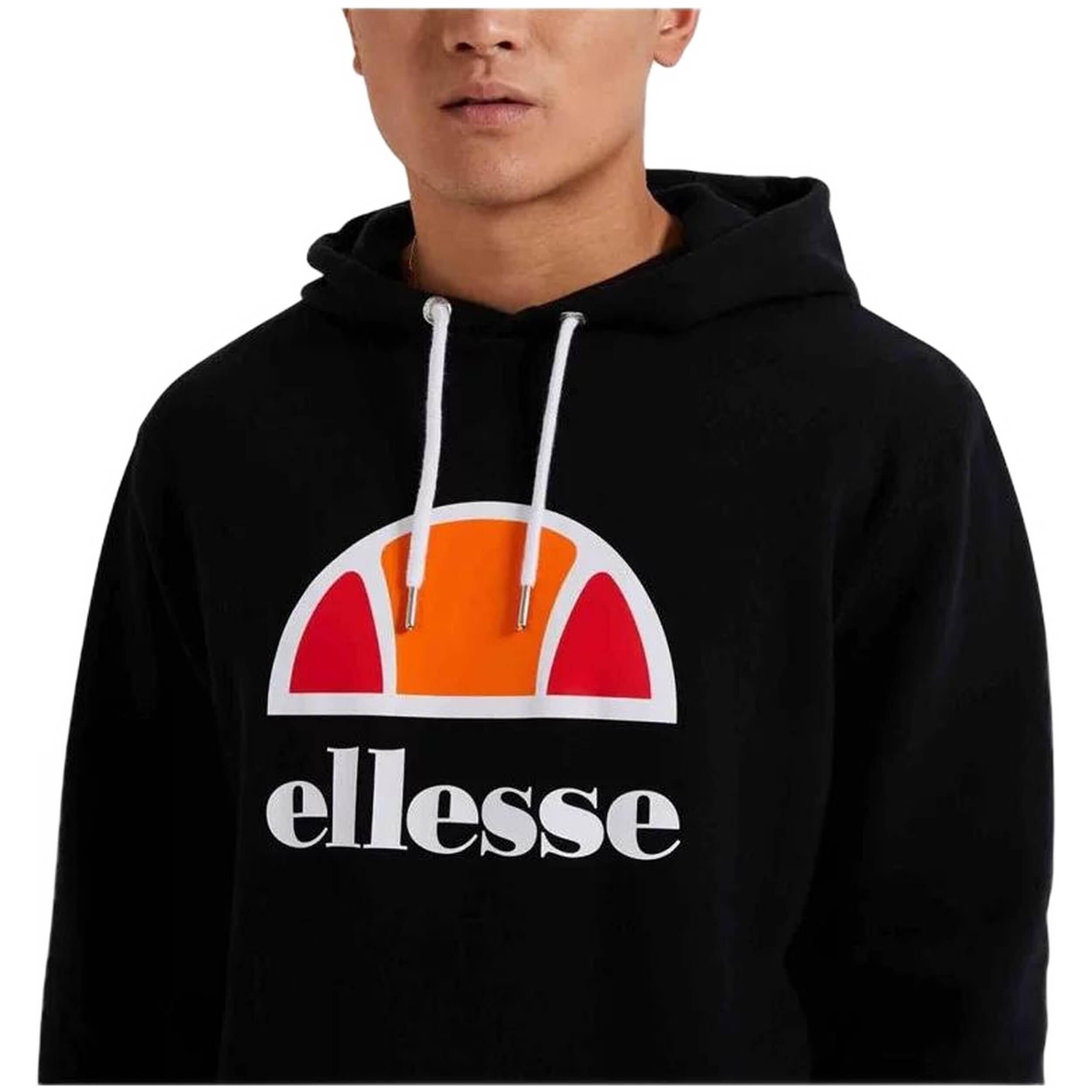 Felpa con cappuccio Ellesse modello SXG12737-BLACK per uomini 3/7