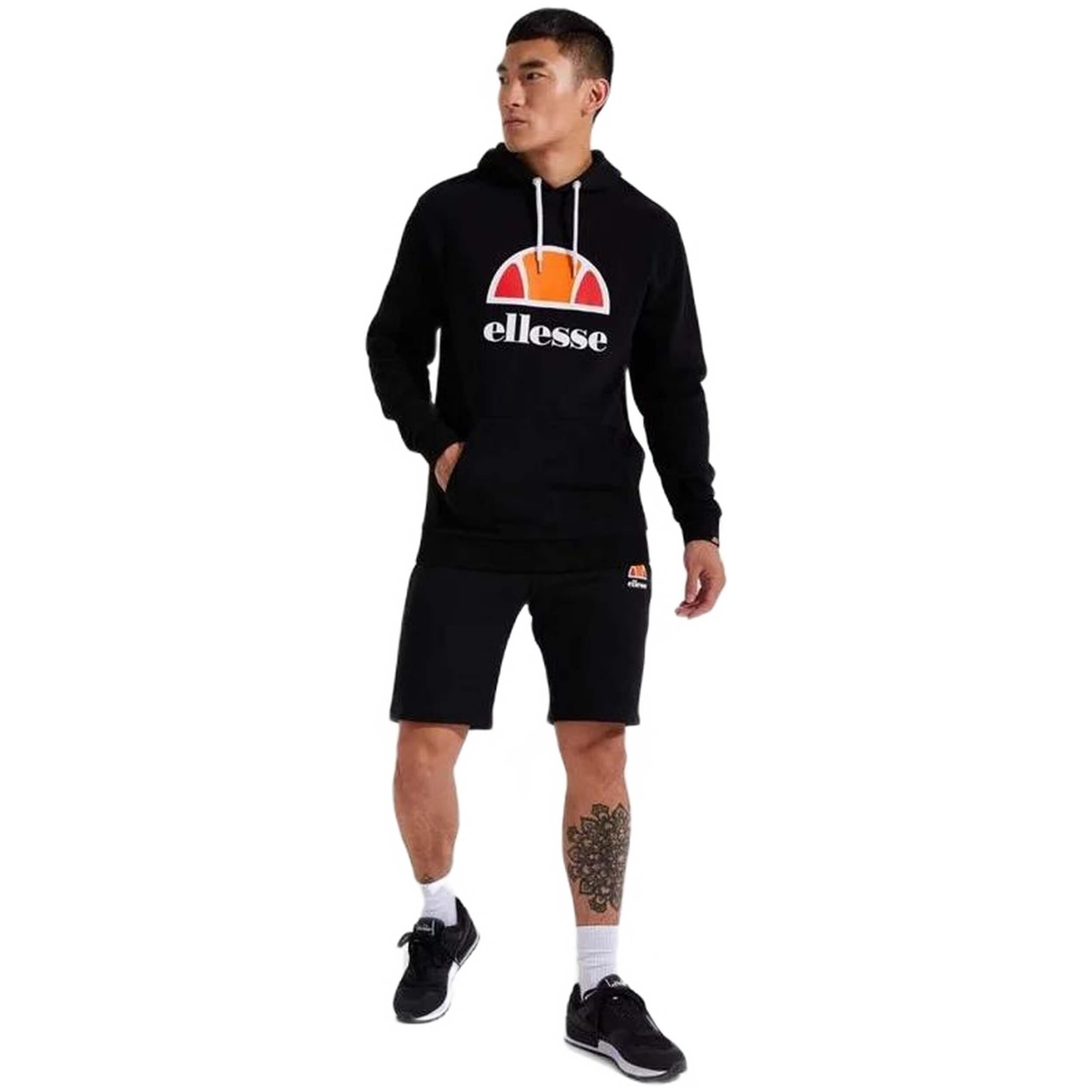 Felpa con cappuccio Ellesse modello SXG12737-BLACK per uomini 4/7
