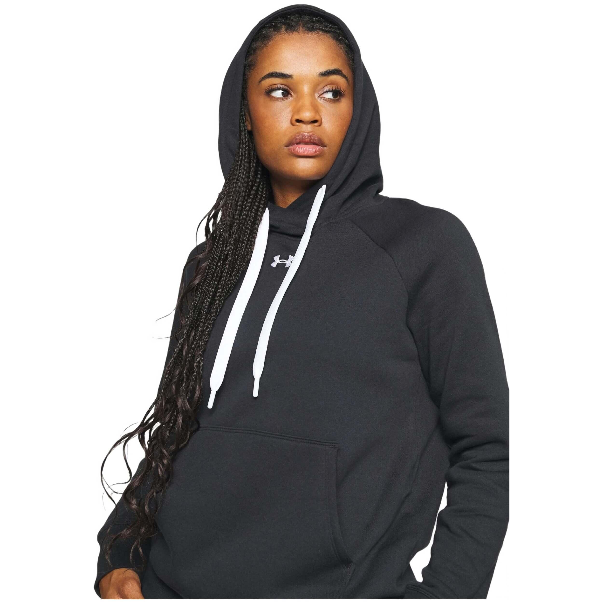 Sweat à capuche Under armour modèle 1356317-001 pour femmes 4/6