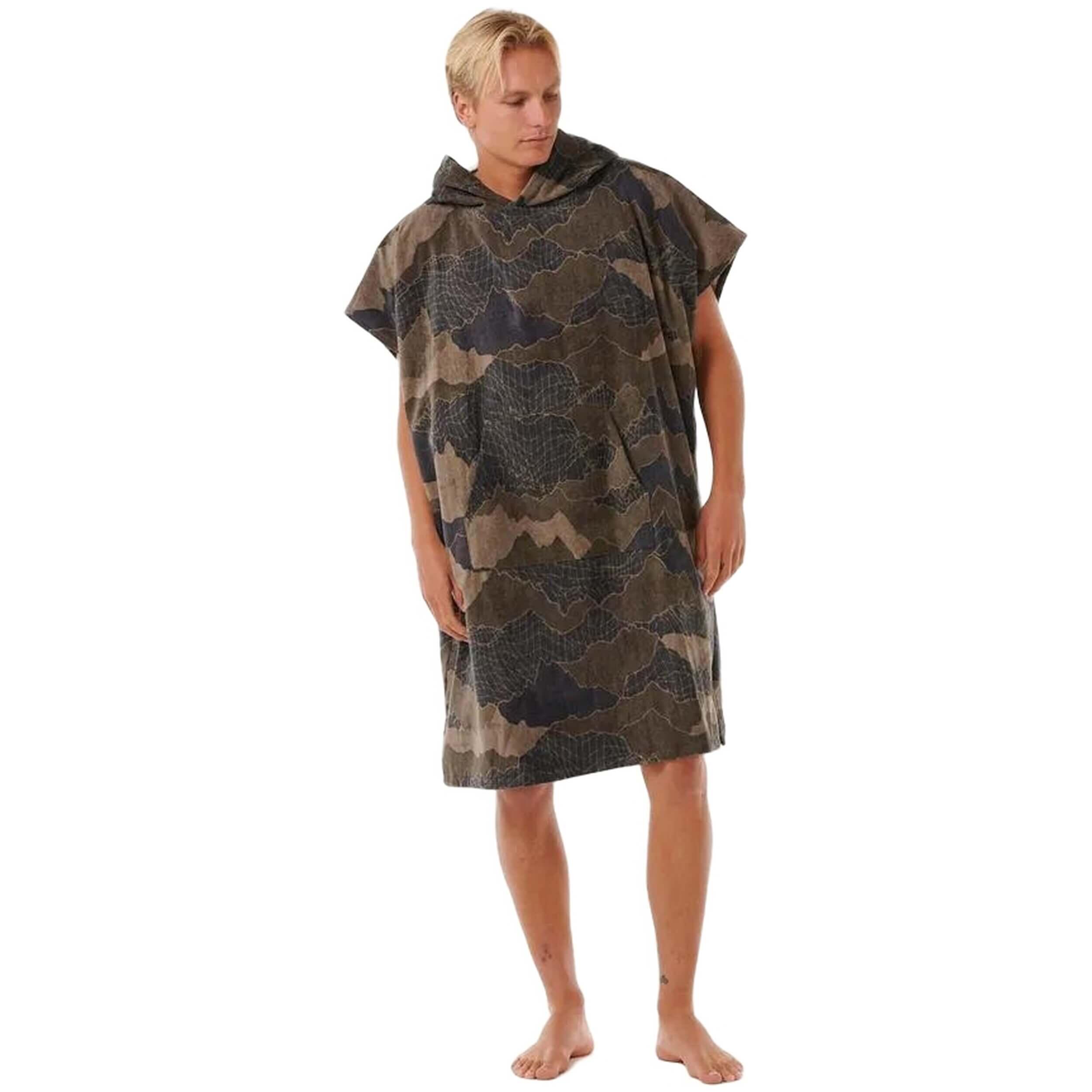 Poncho Rip Curl - Combo - Black/Olive 4/5