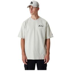 T-shirt Unisexe New Era Character Graphic Oversized Cream