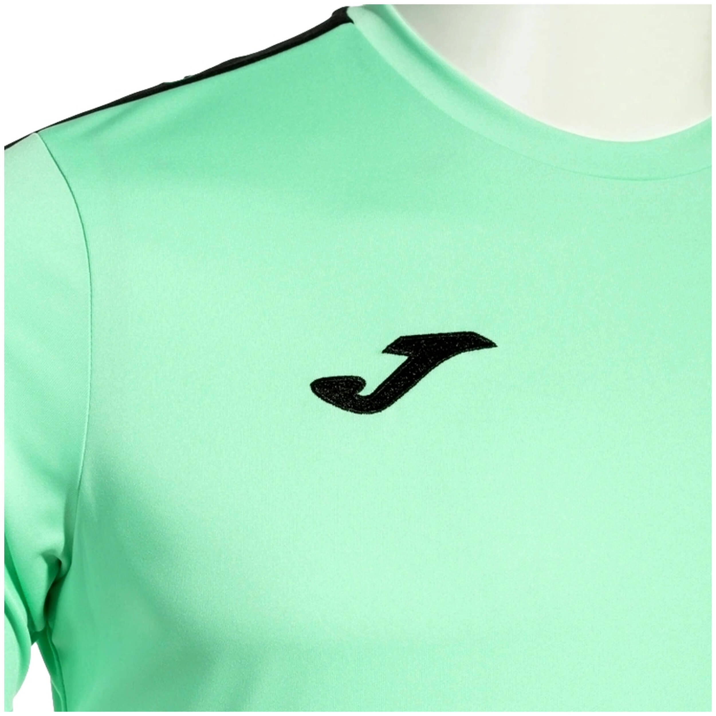 Camiseta Manga Corta Fútbol Hombre Joma Olimpiada Verde 3/5