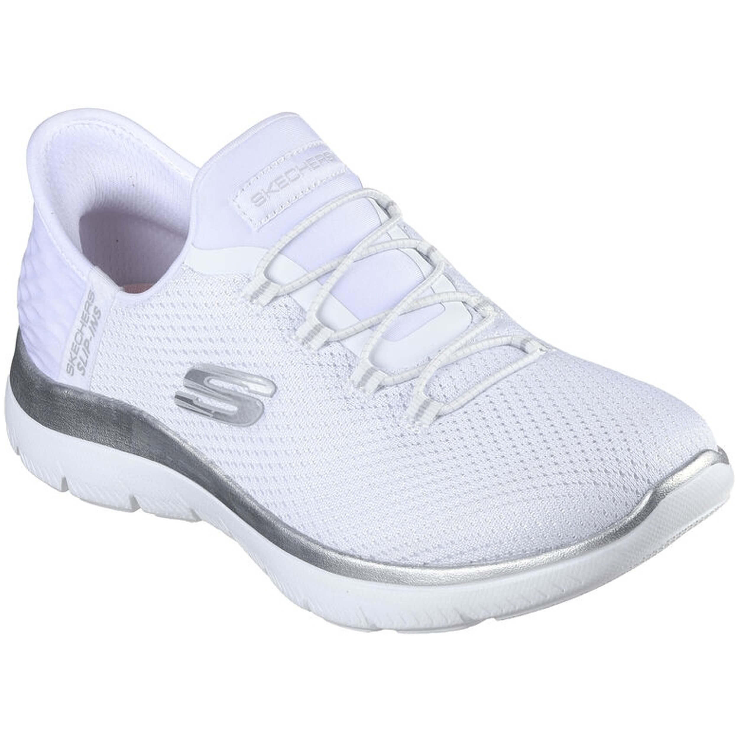 Sapatilhas Skechers Mulher Summits - Diamond Dream Brancas 5/5