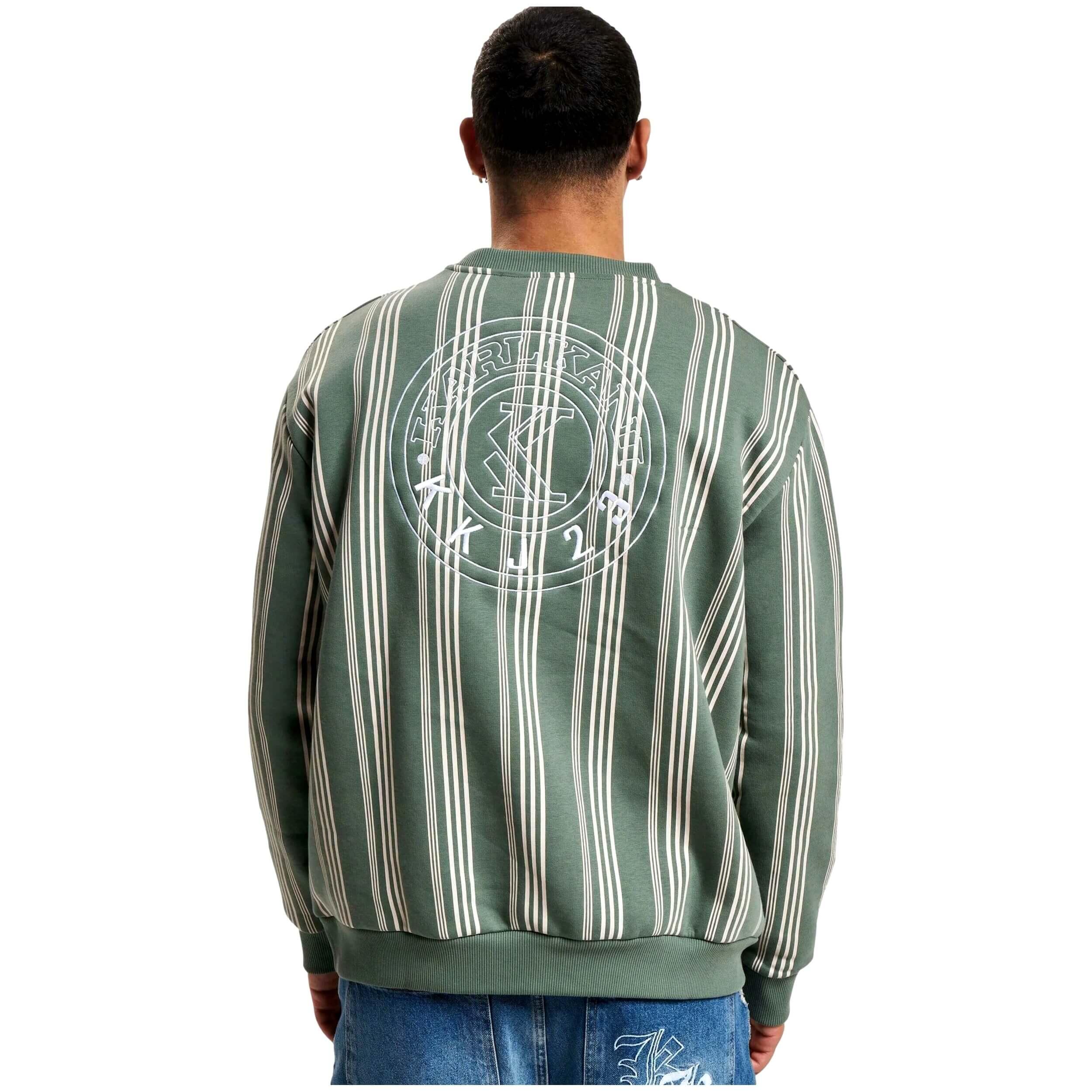 Camisola karl kani small signature striped para homem