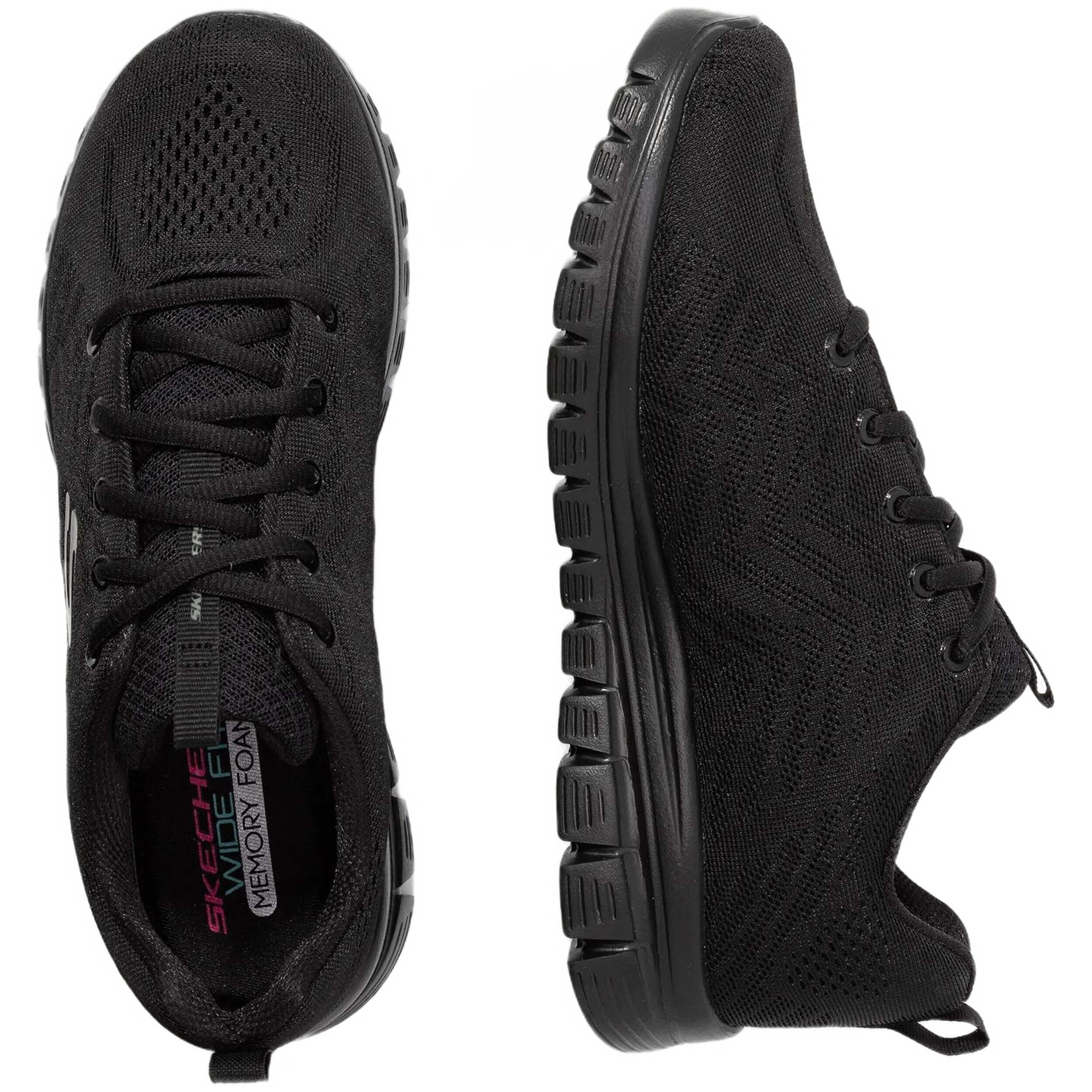 Baskets Skechers modèle 12615W-BBK pour femmes 4/5