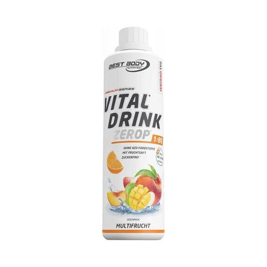 Best Body Nutrition Vital Drink Zerop (500ml) Multifruit - Intra
