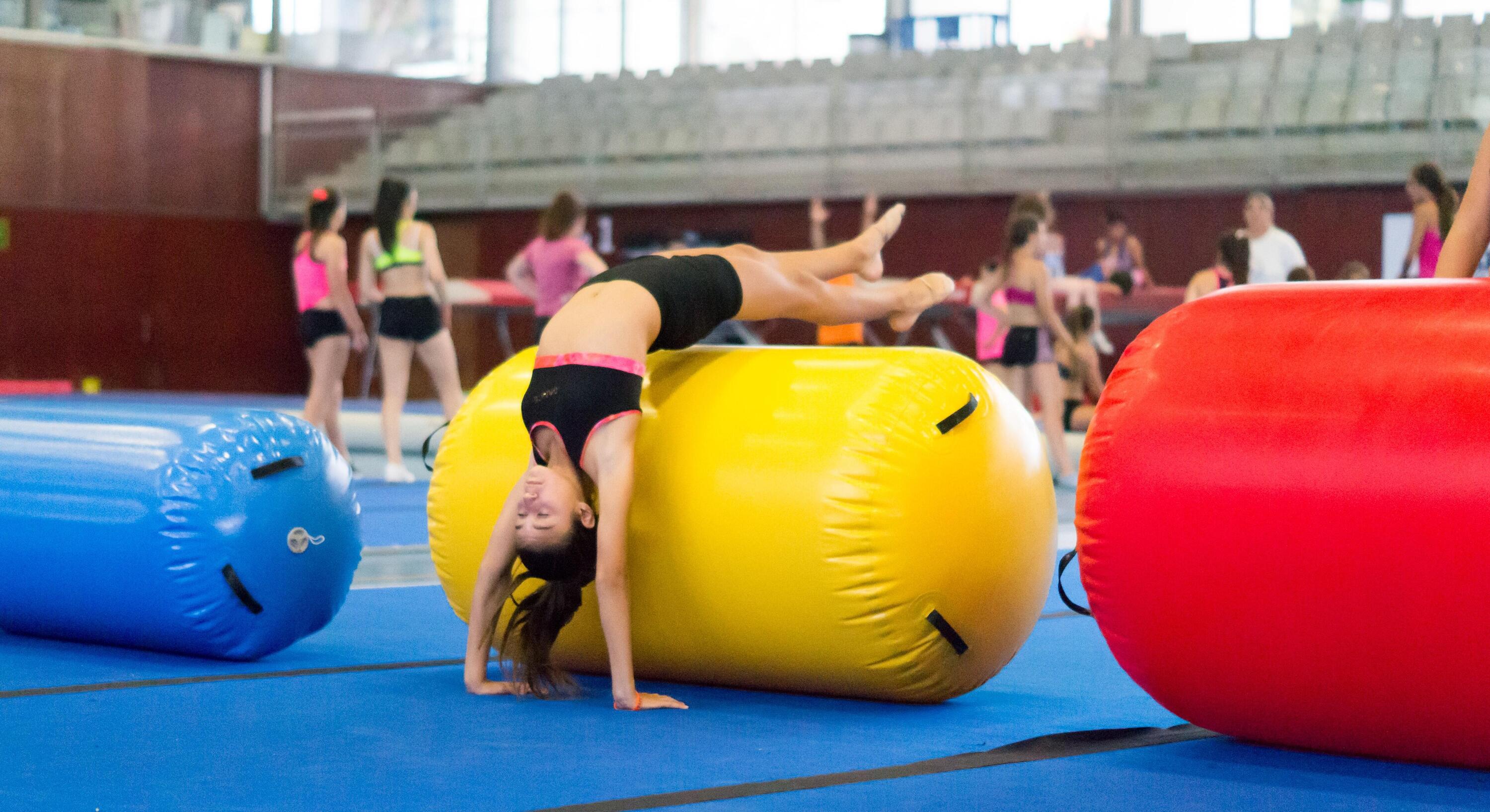 AirRoll 120x75 cm amarillo 3/4