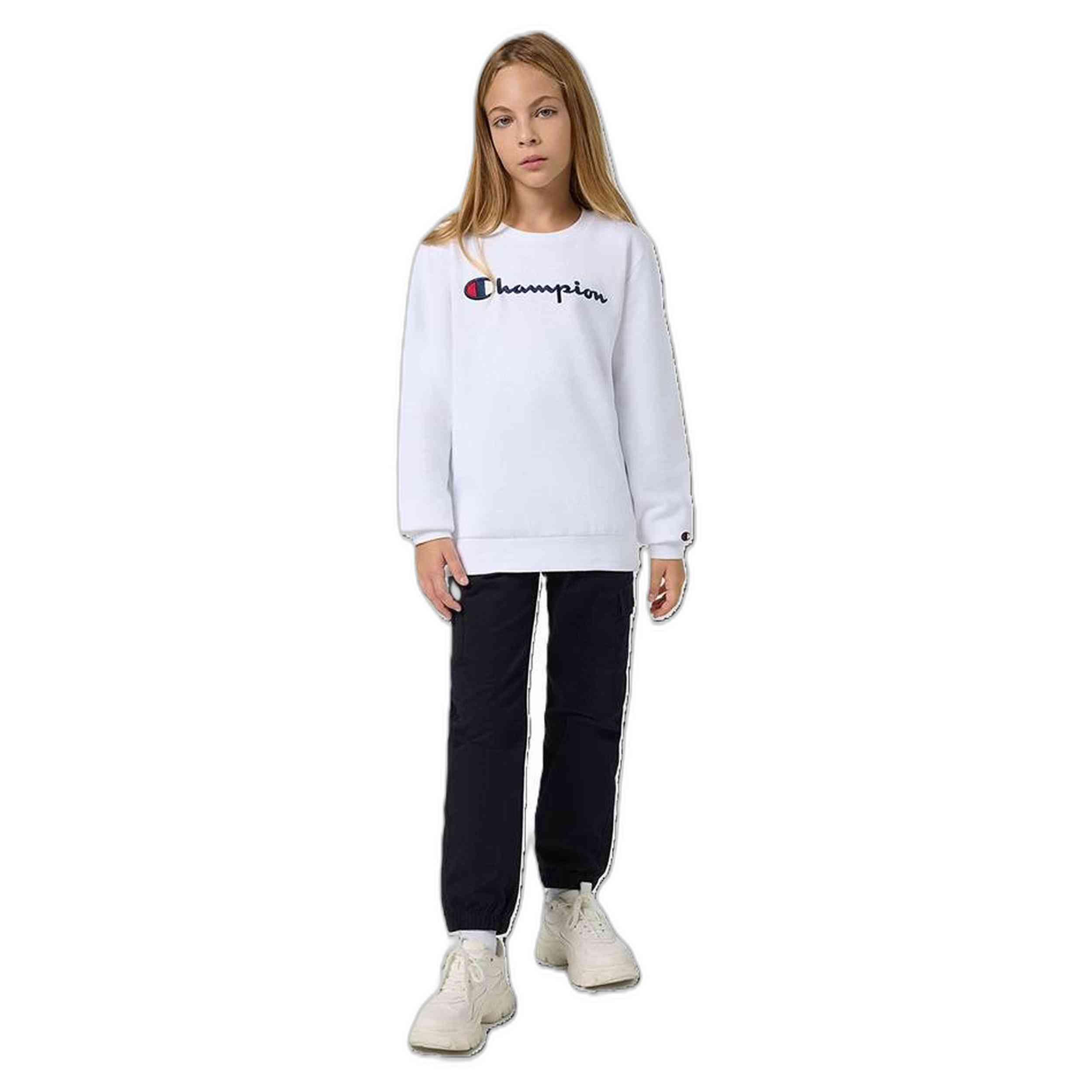 Sudadera Niño Champion 306875 Blanco 5/5