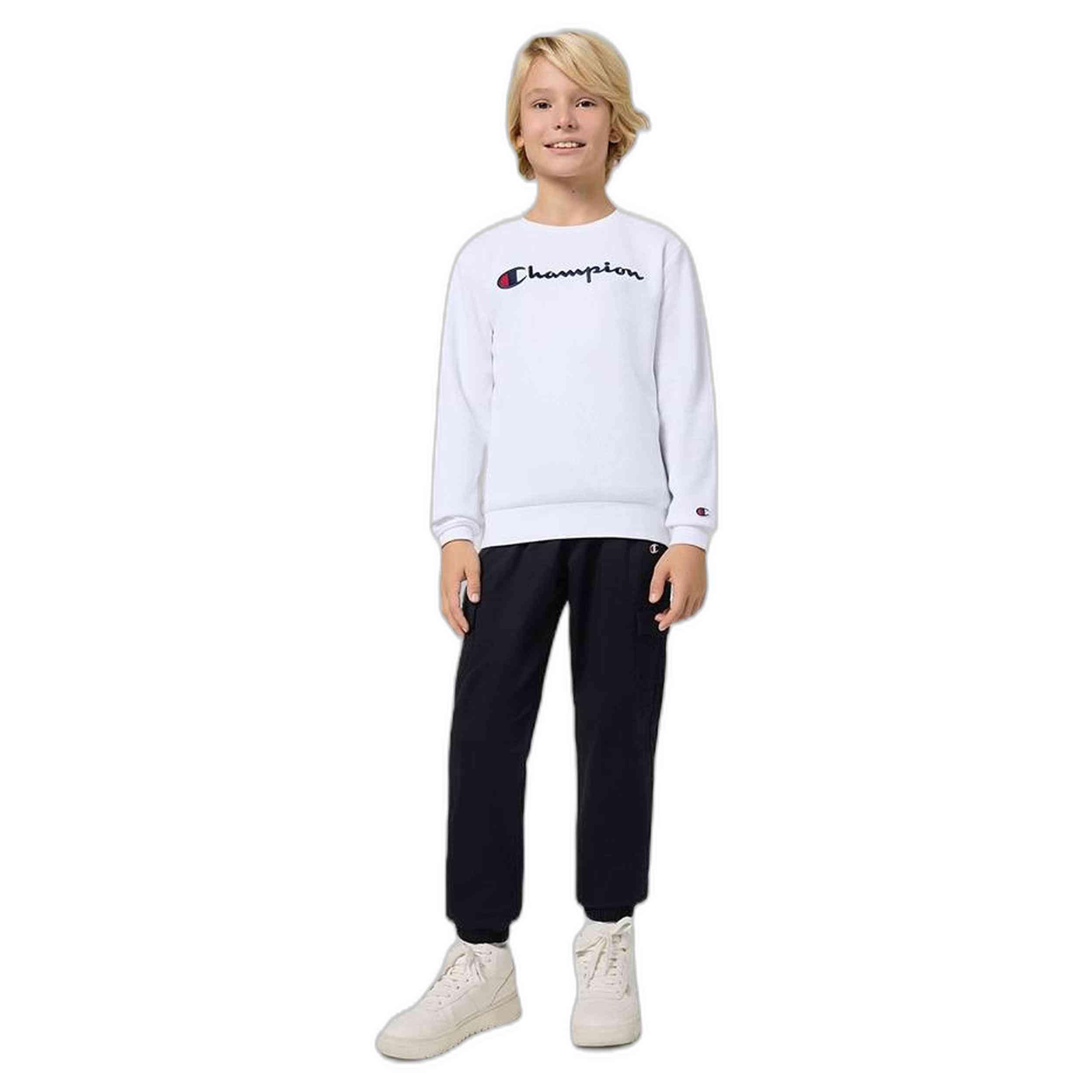 Sudadera Niño Champion 306875 Blanco 4/5