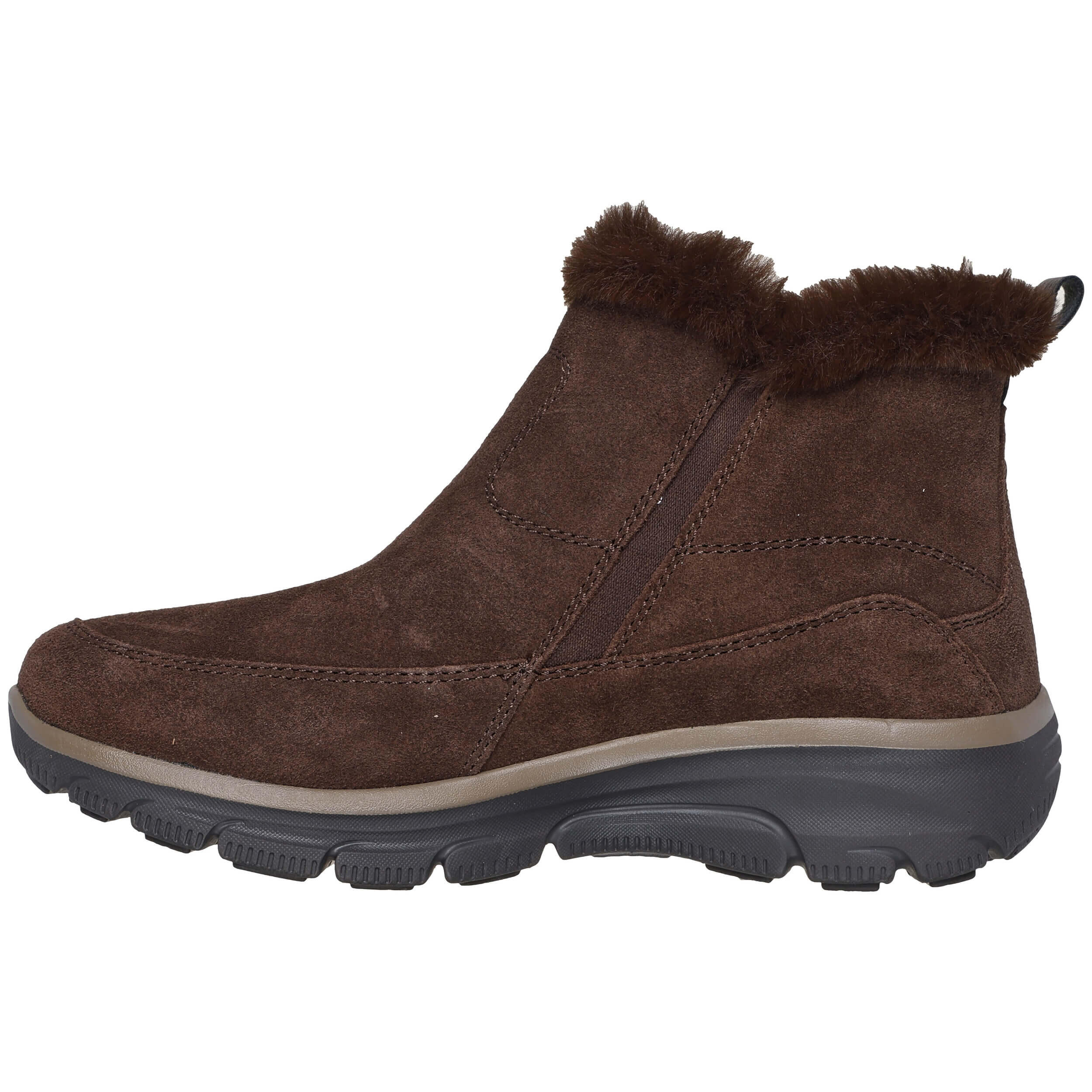 Botins Mulher Skechers 167862_CHOC Marrons Resistente à Água com Zíper 5/5