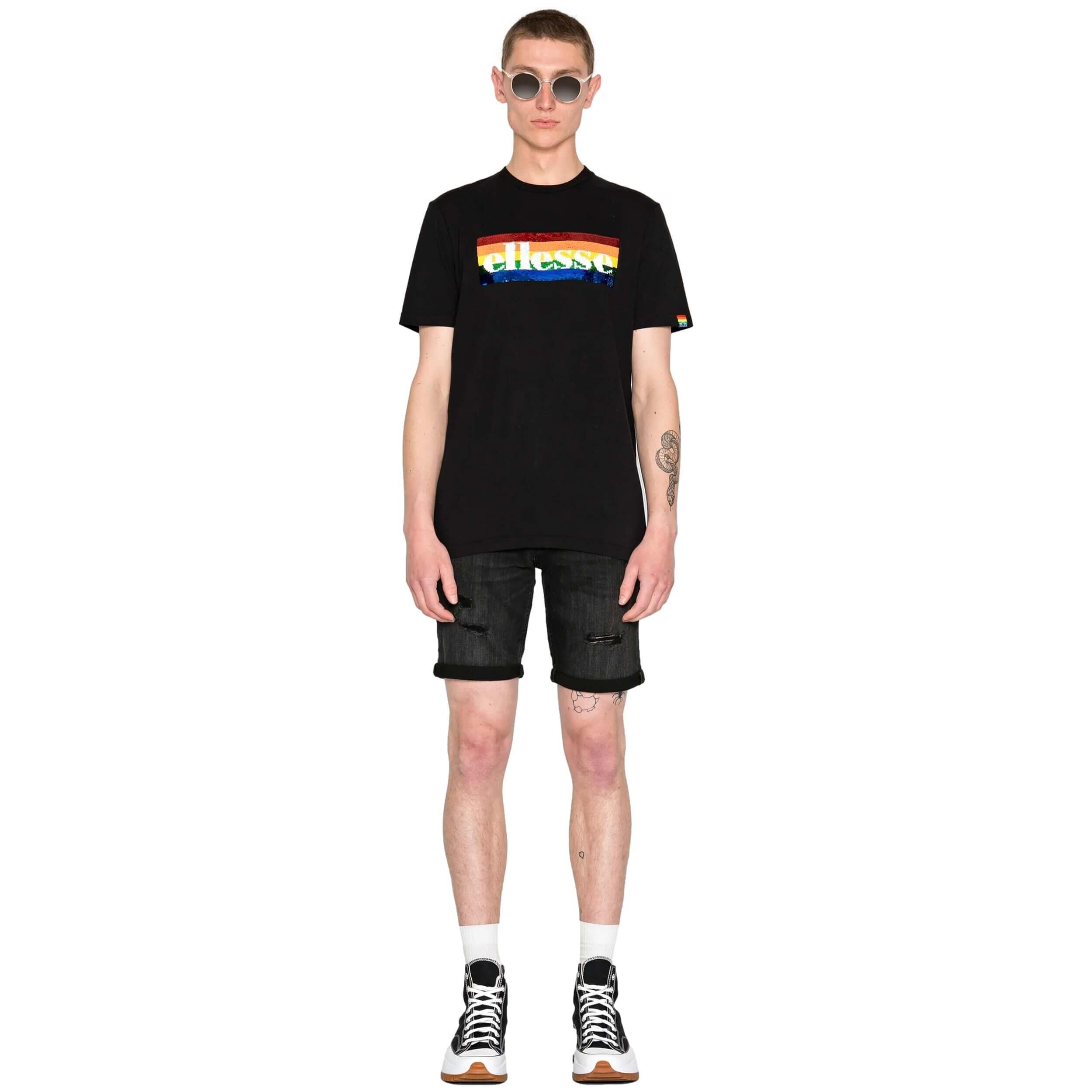 T-shirt Ellesse modelo SHN15709-BLK para homem 2/6